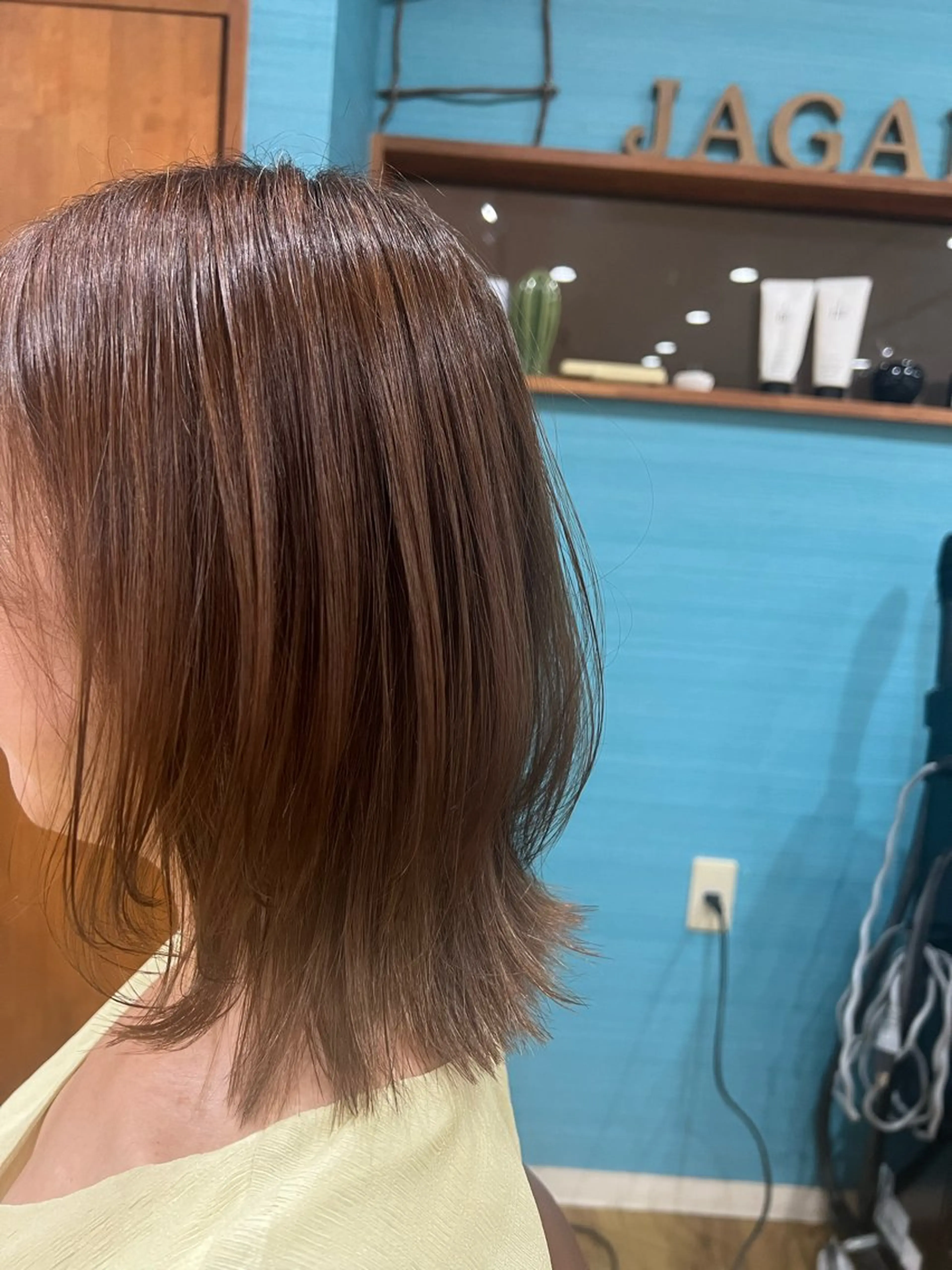 ミディアム 透明感カラー🩵/ 艶カラー/minaのヘアスタイル