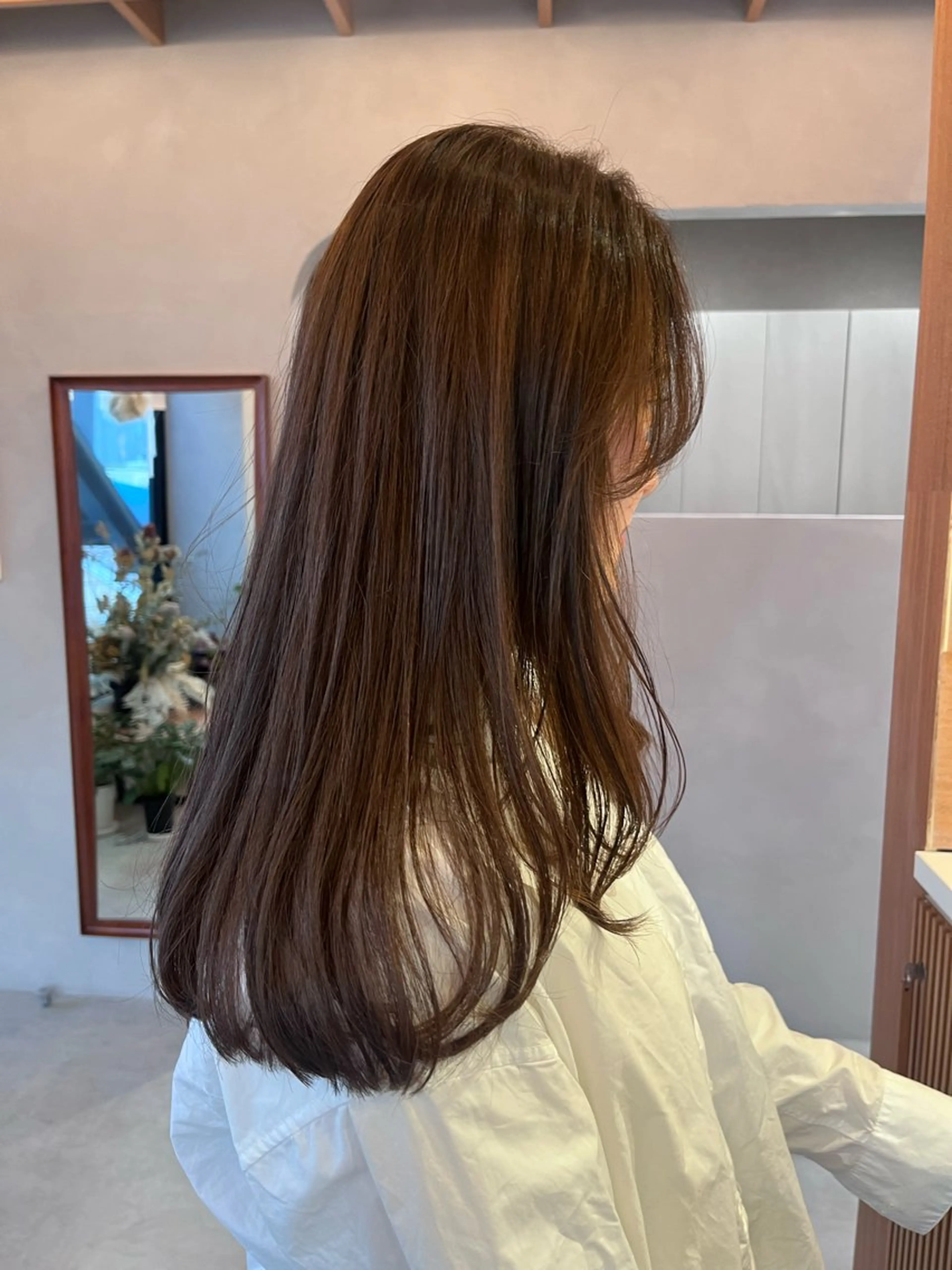 セミロング レイヤーくびれヘア アレンジmanakaのヘアスタイル