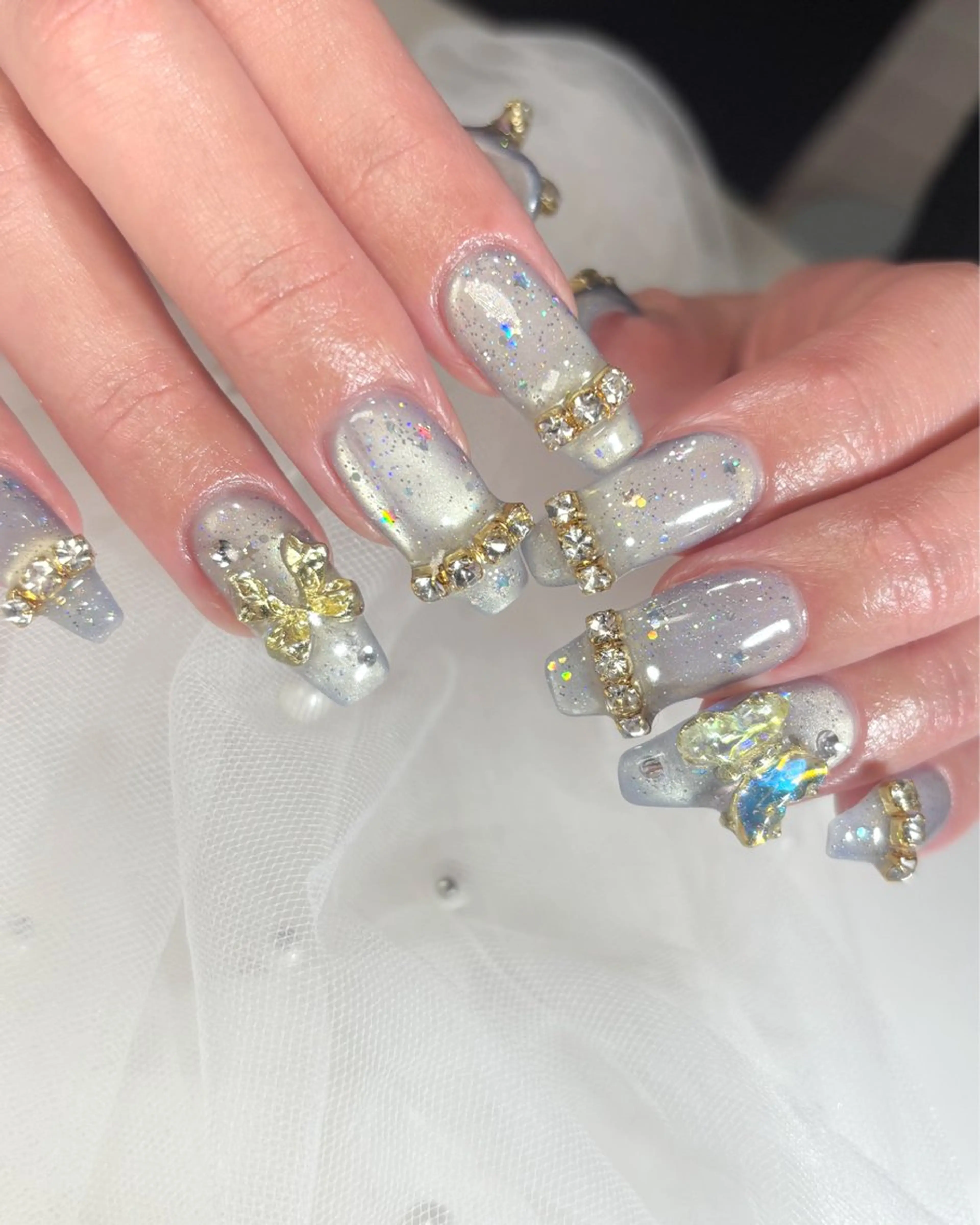 ネイル ハンドネイル émure. パラジェル認定サロンのネイルデザイン