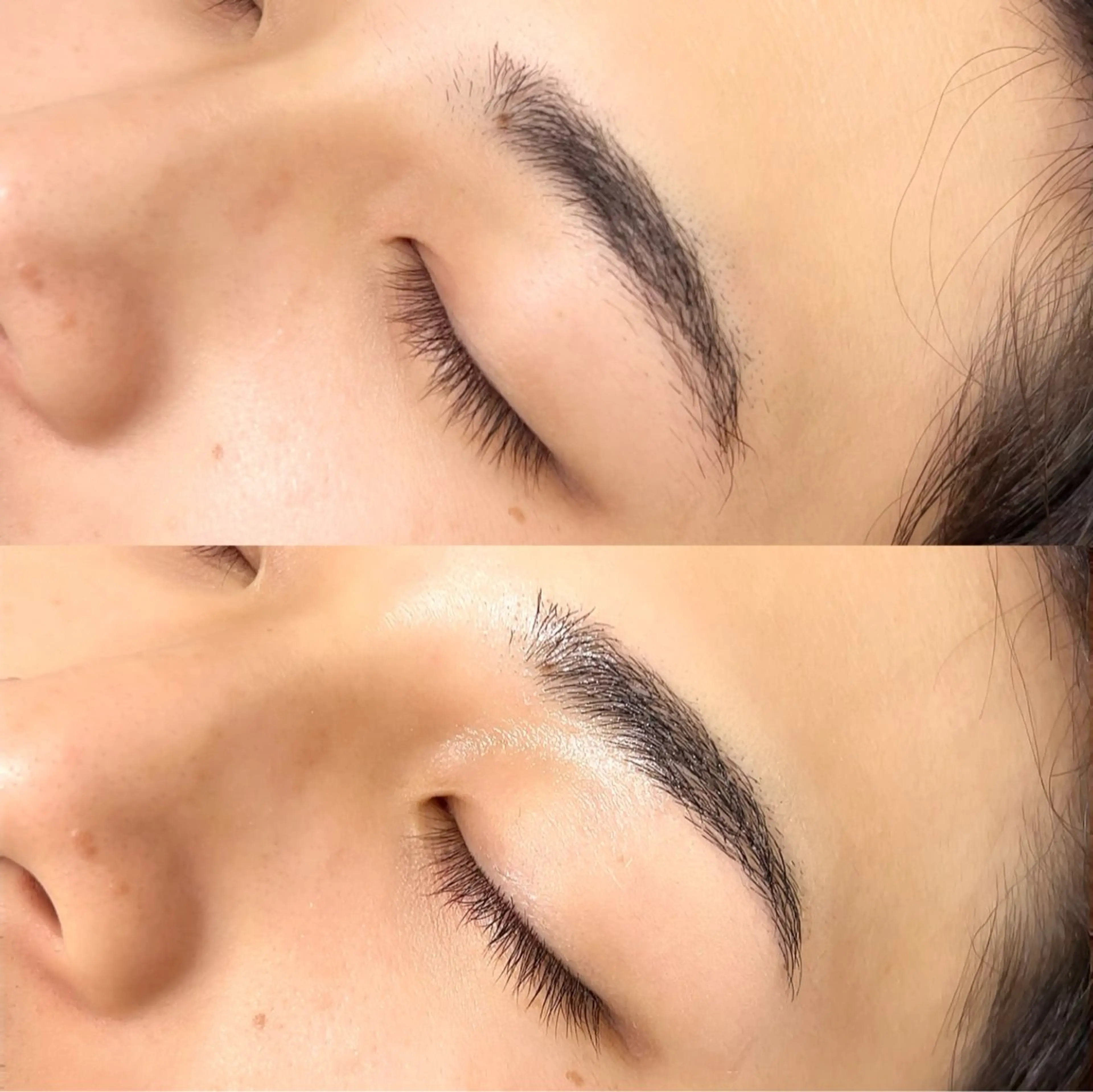 メンズ アイブロウ メンズアイブロウ 眉毛ワックス脱毛 M.maison YUINAのマツエク・マツパデザイン