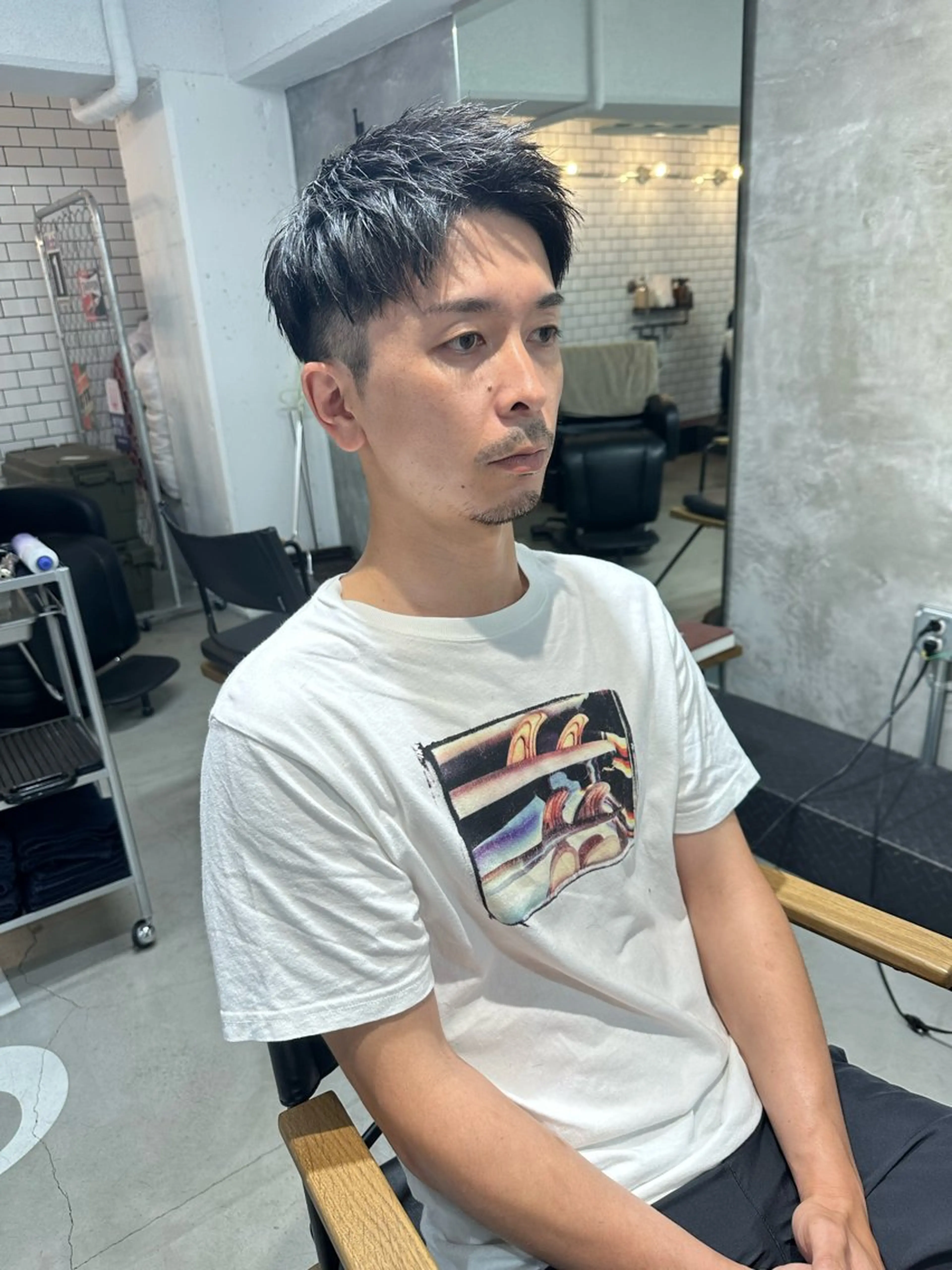 メンズ カット 吉本 碧仁のヘアスタイル