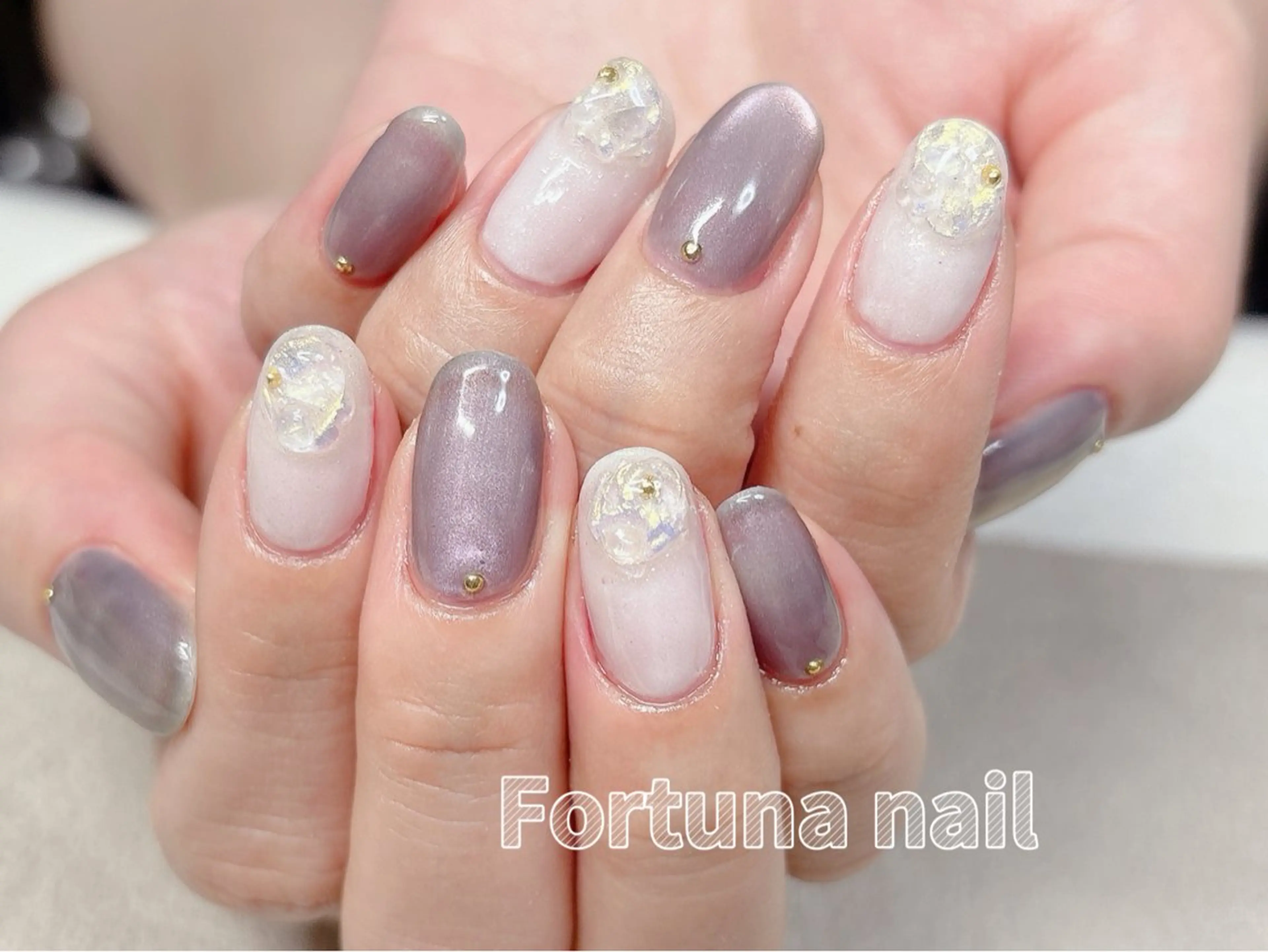 ネイル ハンドネイル Nail •Head スパFortunaのネイルデザイン
