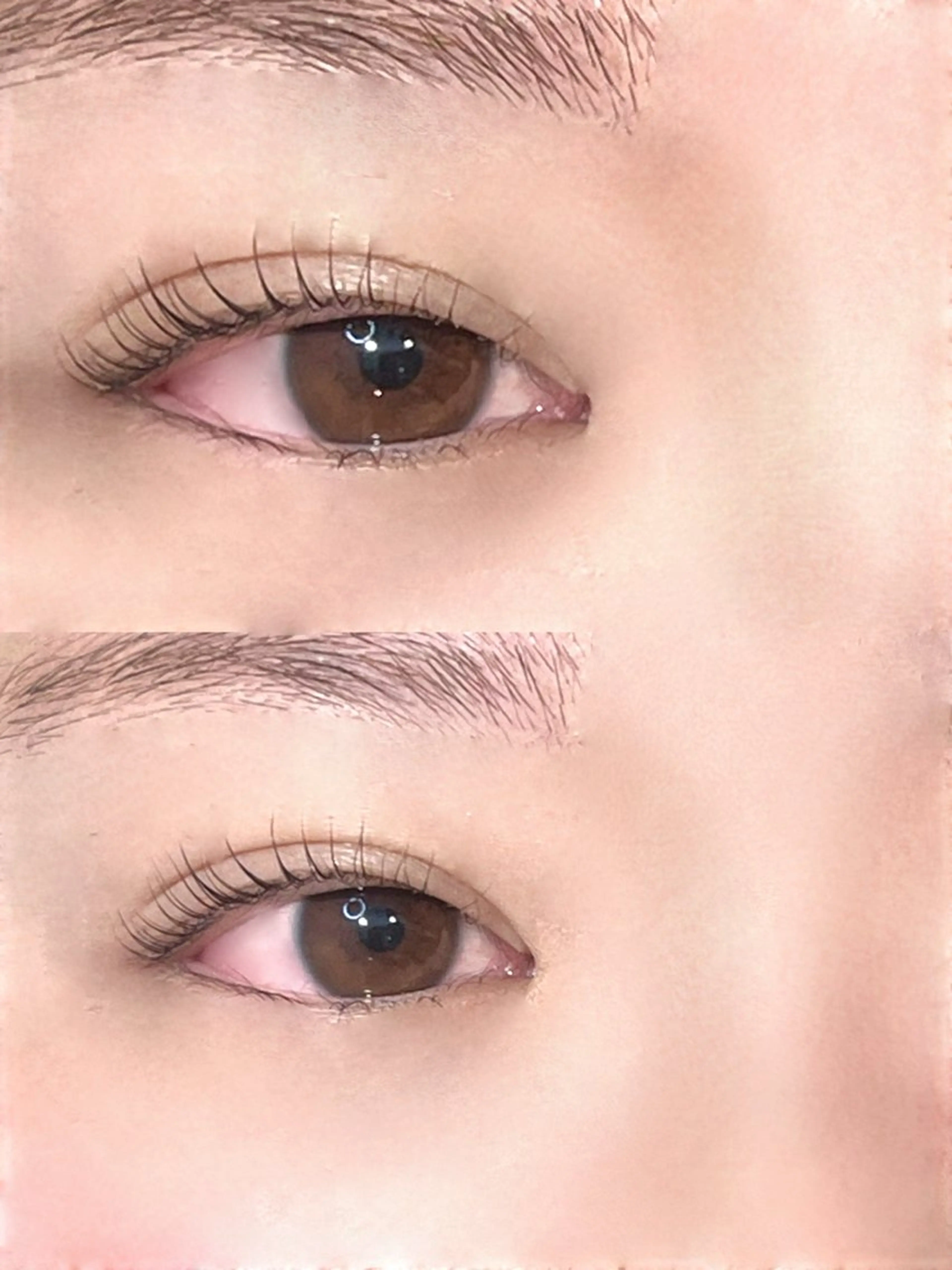 マツエク・マツパ 一重×まつ毛パーマ まつパモデル募集中！ Lia中央林間　由喜のマツエク・マツパデザイン