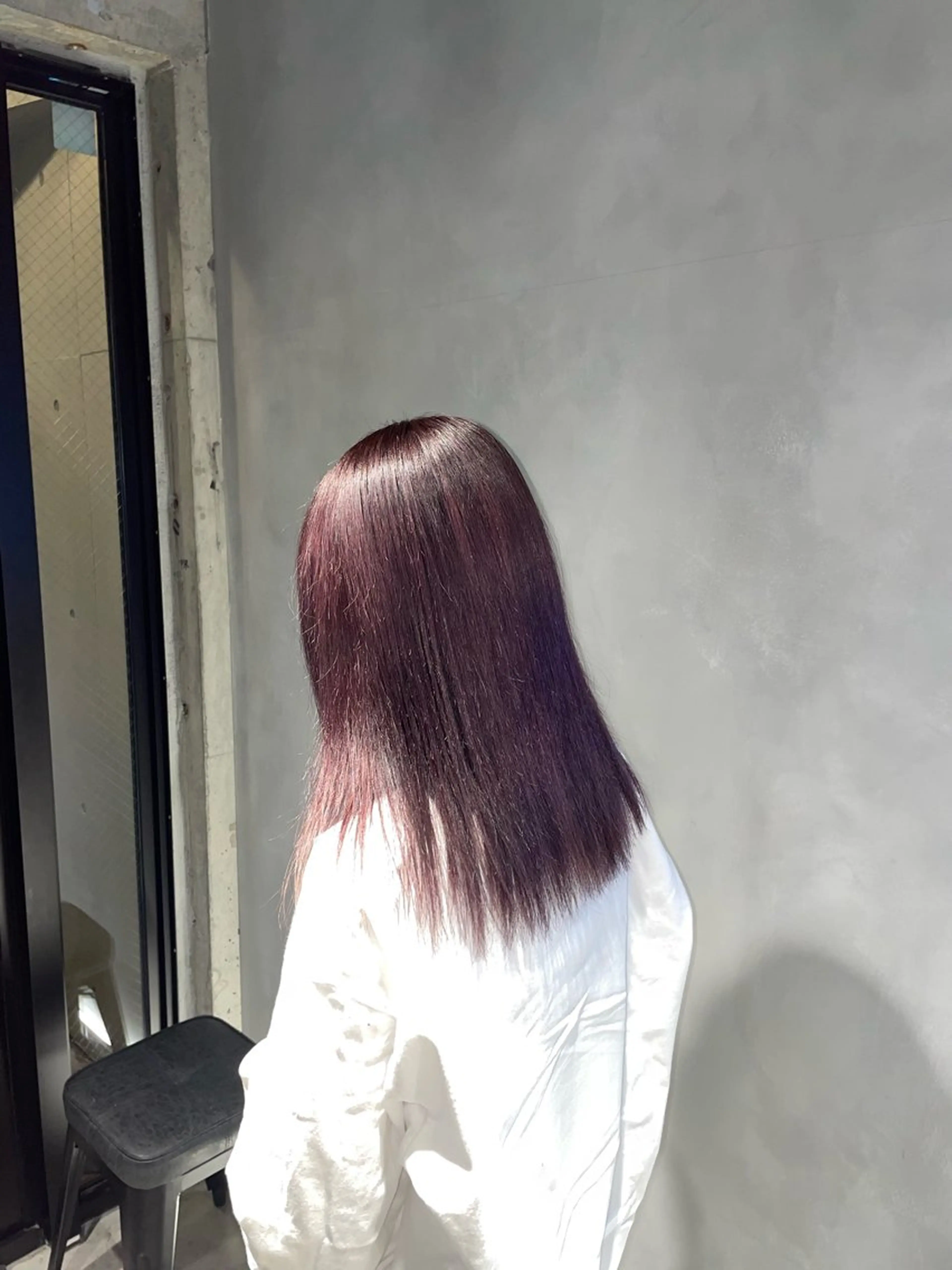 カラー ブリーチ 透明感カラー ブリーチなしカラー ヘアカラー トリートメント 暖色/ハイトーン/ カラー/HBLのヘアスタイル