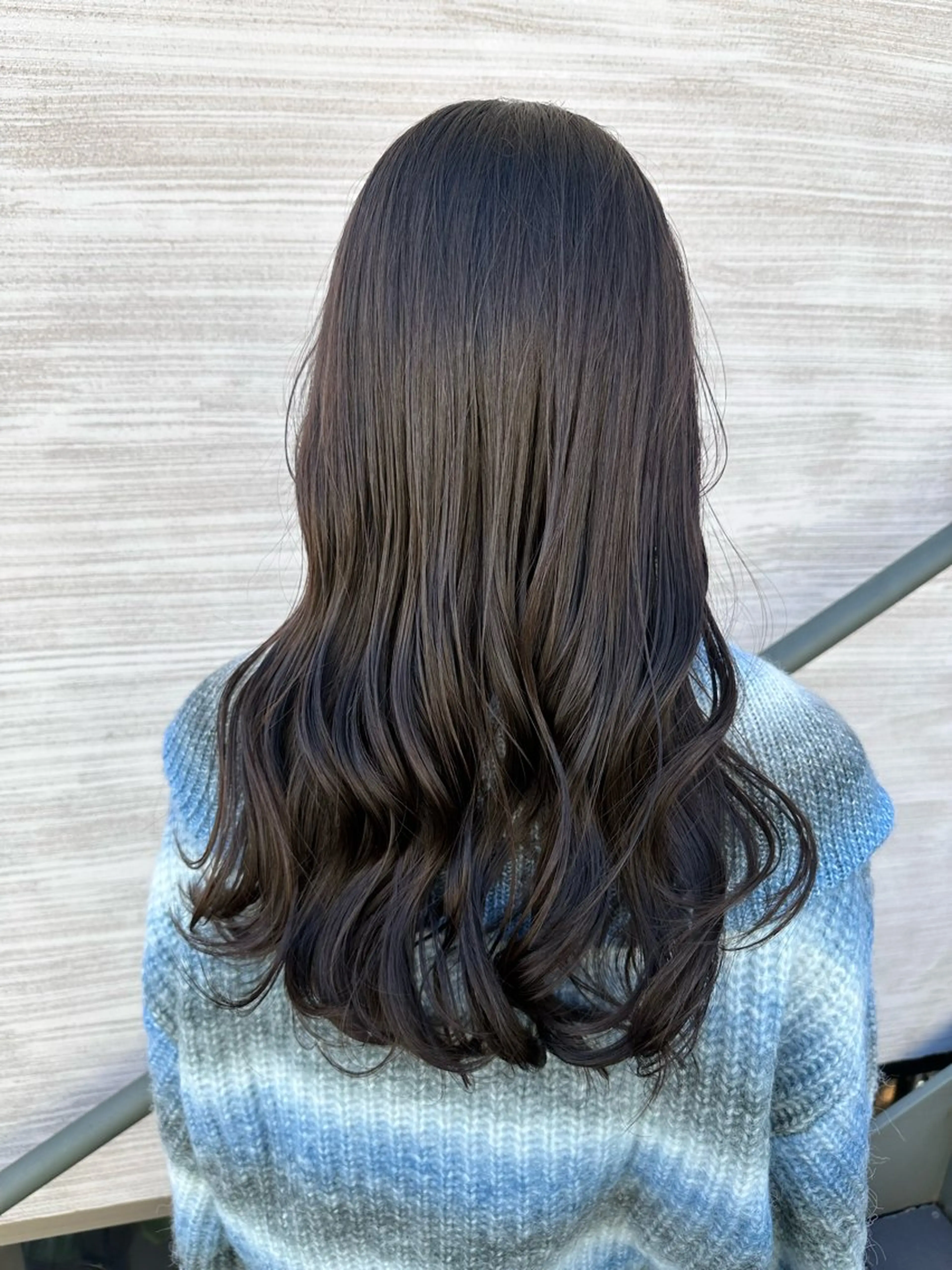 セミロング カラー 縮毛矯正 トリートメント 韓国風/オシャレ /縮毛矯正/滝口琴未のヘアスタイル