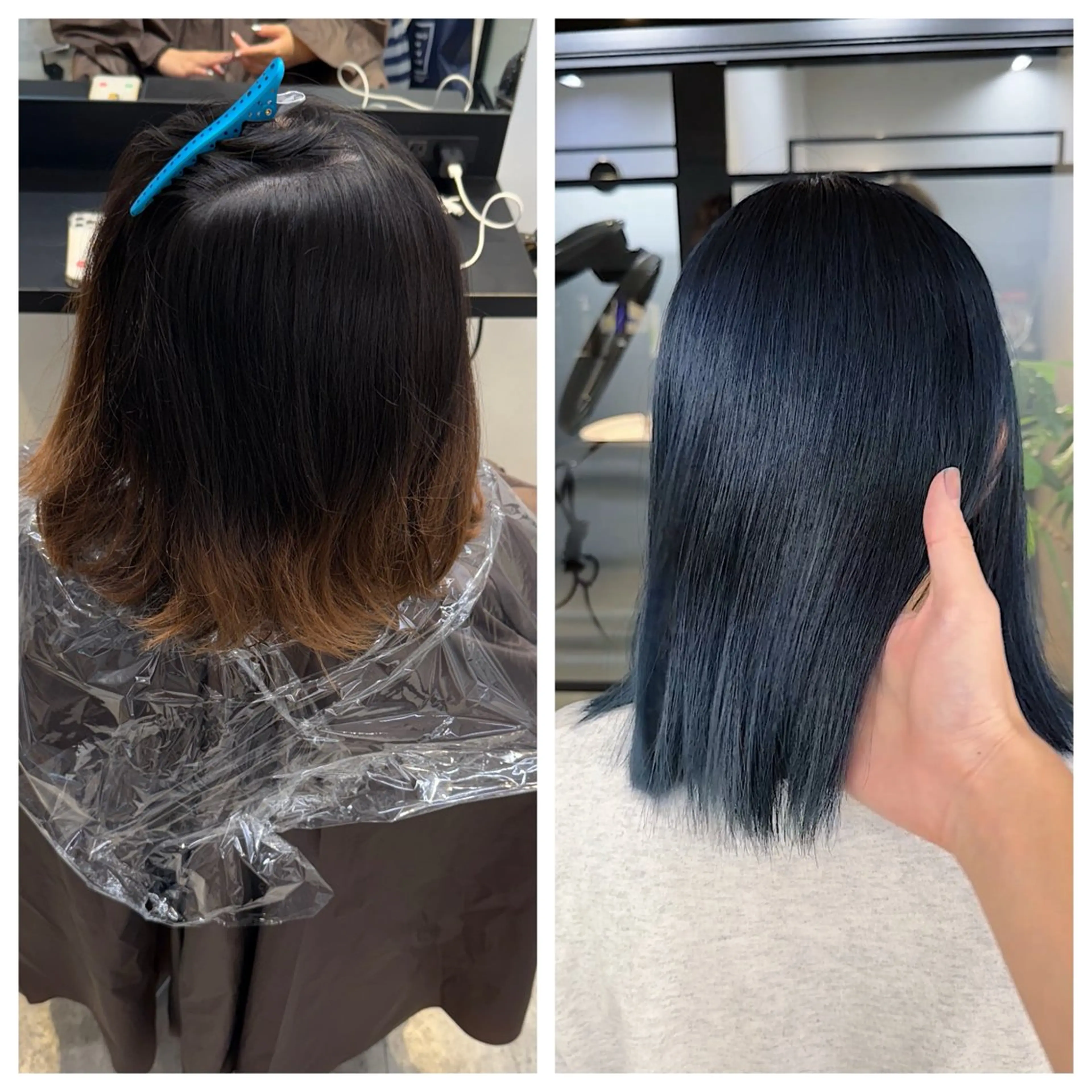 ショート 縮毛矯正 ヘアカラー 縮毛矯正 トリートメント け んブリーチ縮毛矯正のヘアスタイル