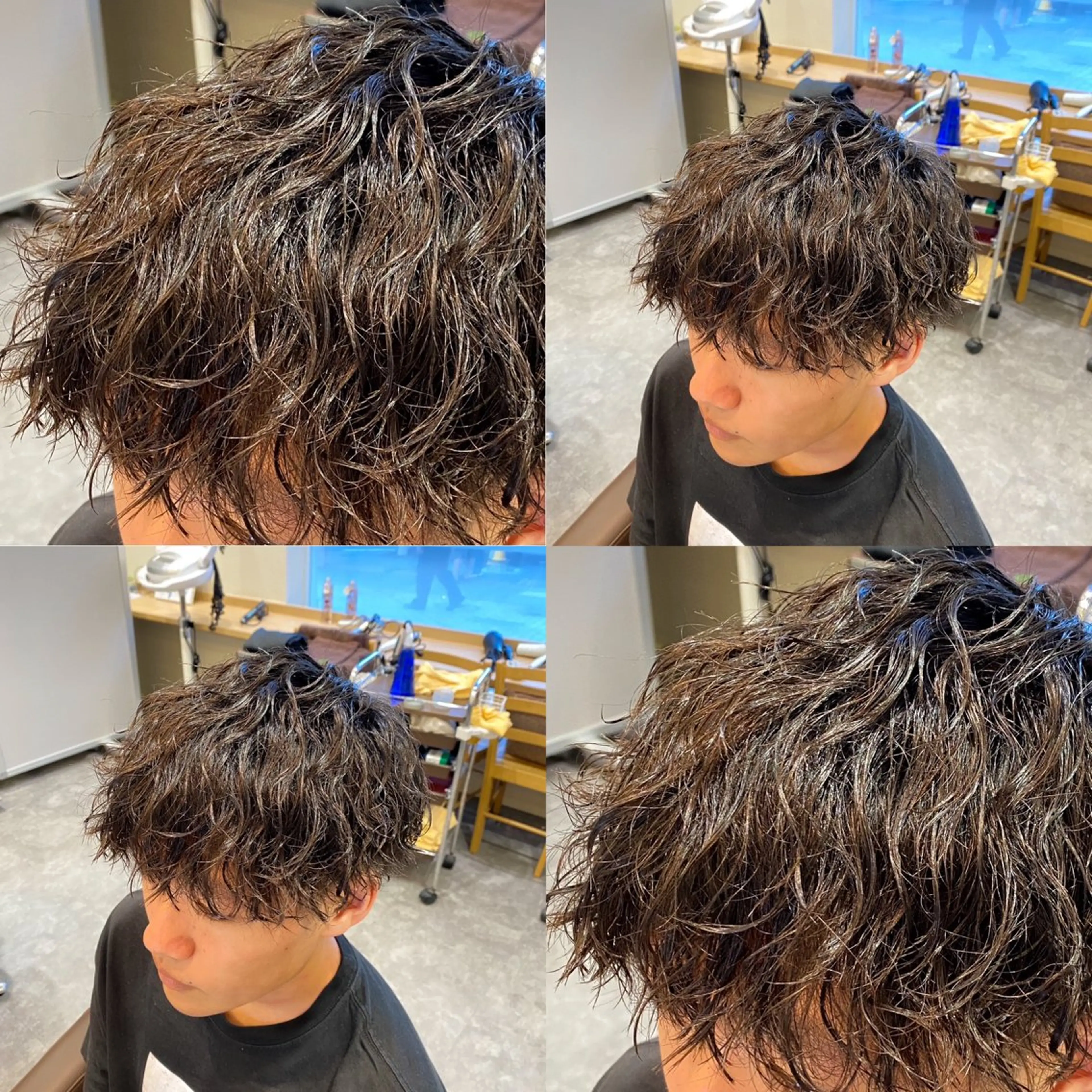 パーマ メンズ メンズ特化LIBER 石川玲央のヘアスタイル