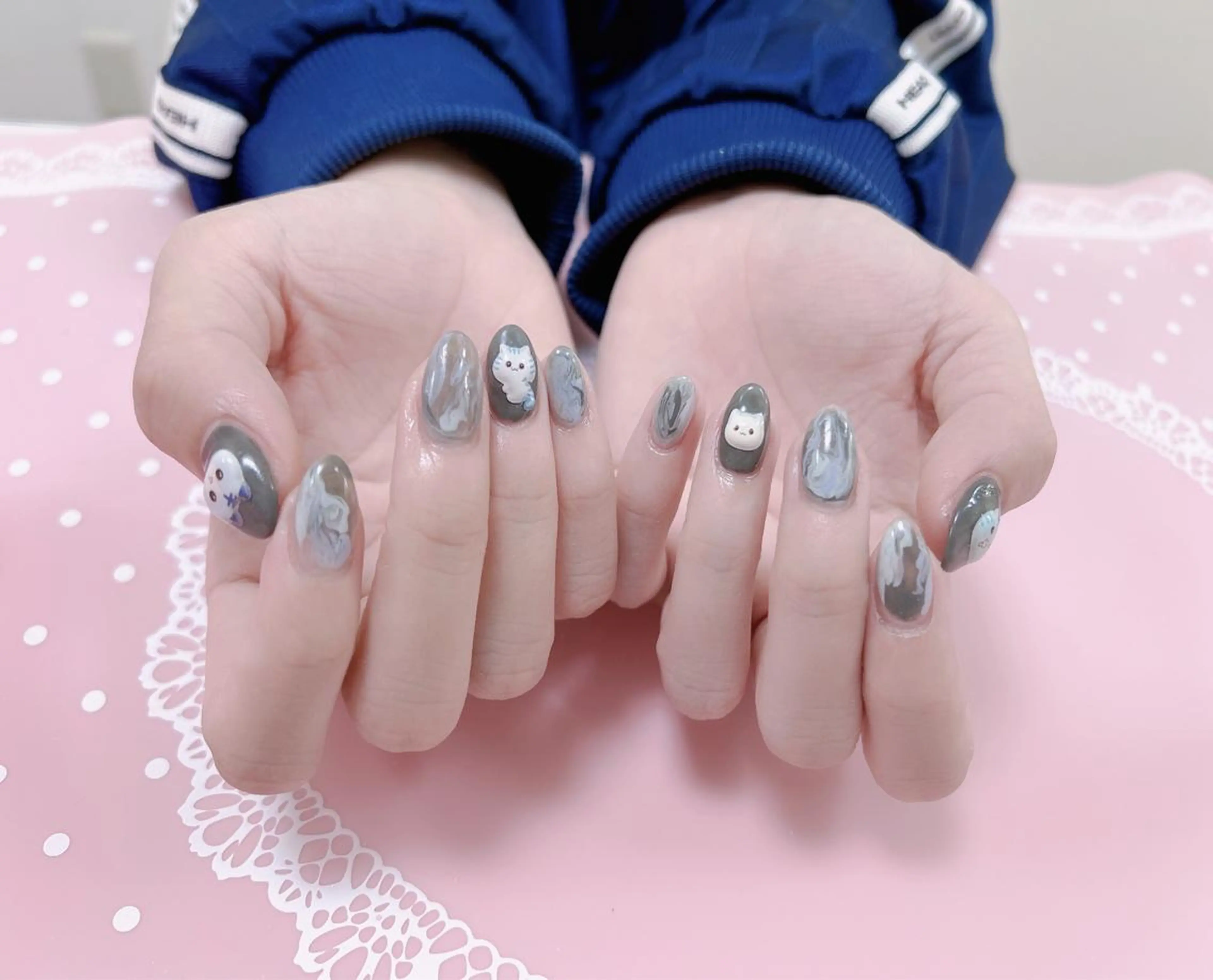 ネイル はぴねす所属・横浜 美夢のネイルデザイン