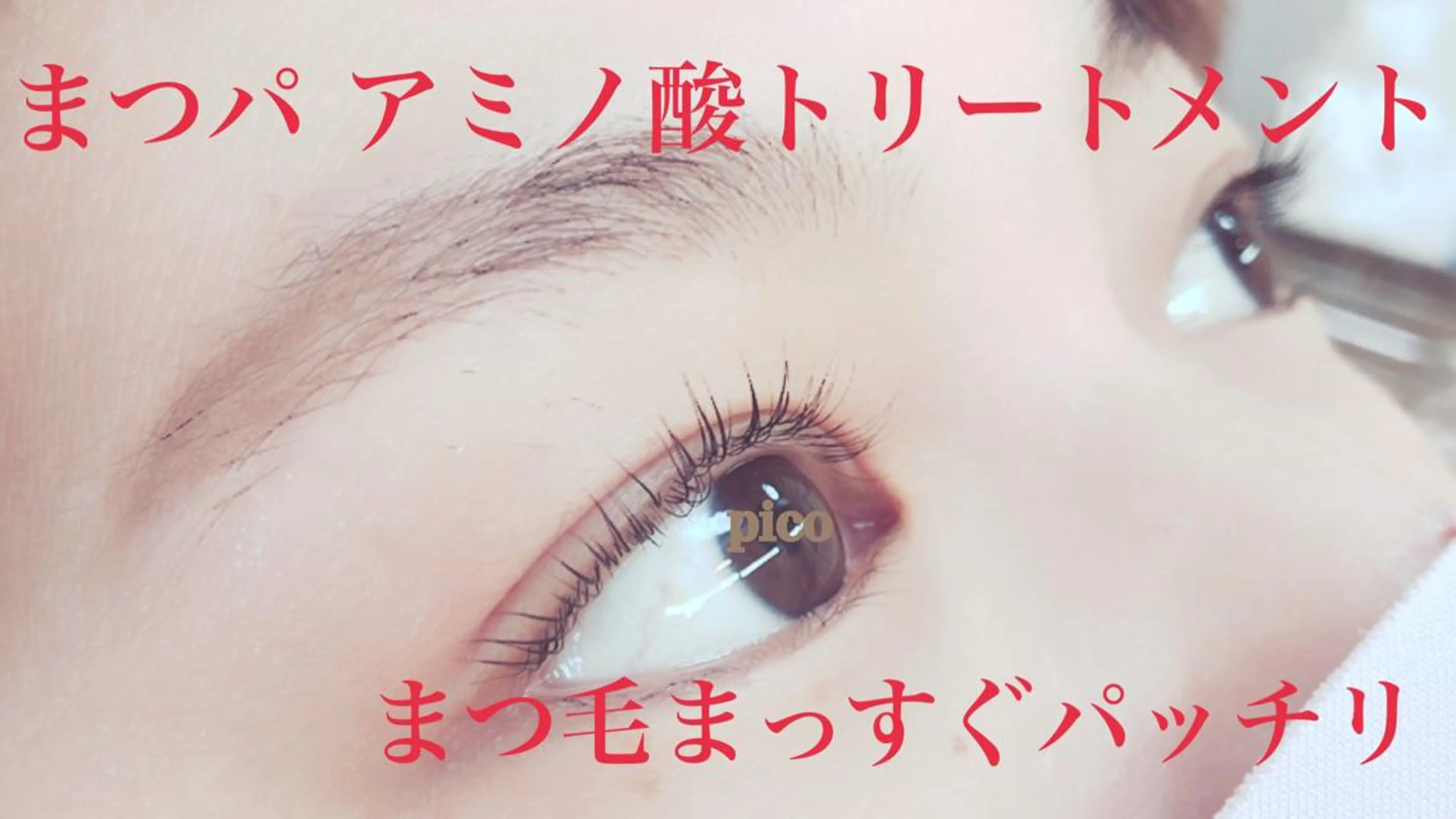 マツエク・マツパ pico所属・pico 守口 大日 門真 寝屋 摂津のマツエク・マツパデザイン