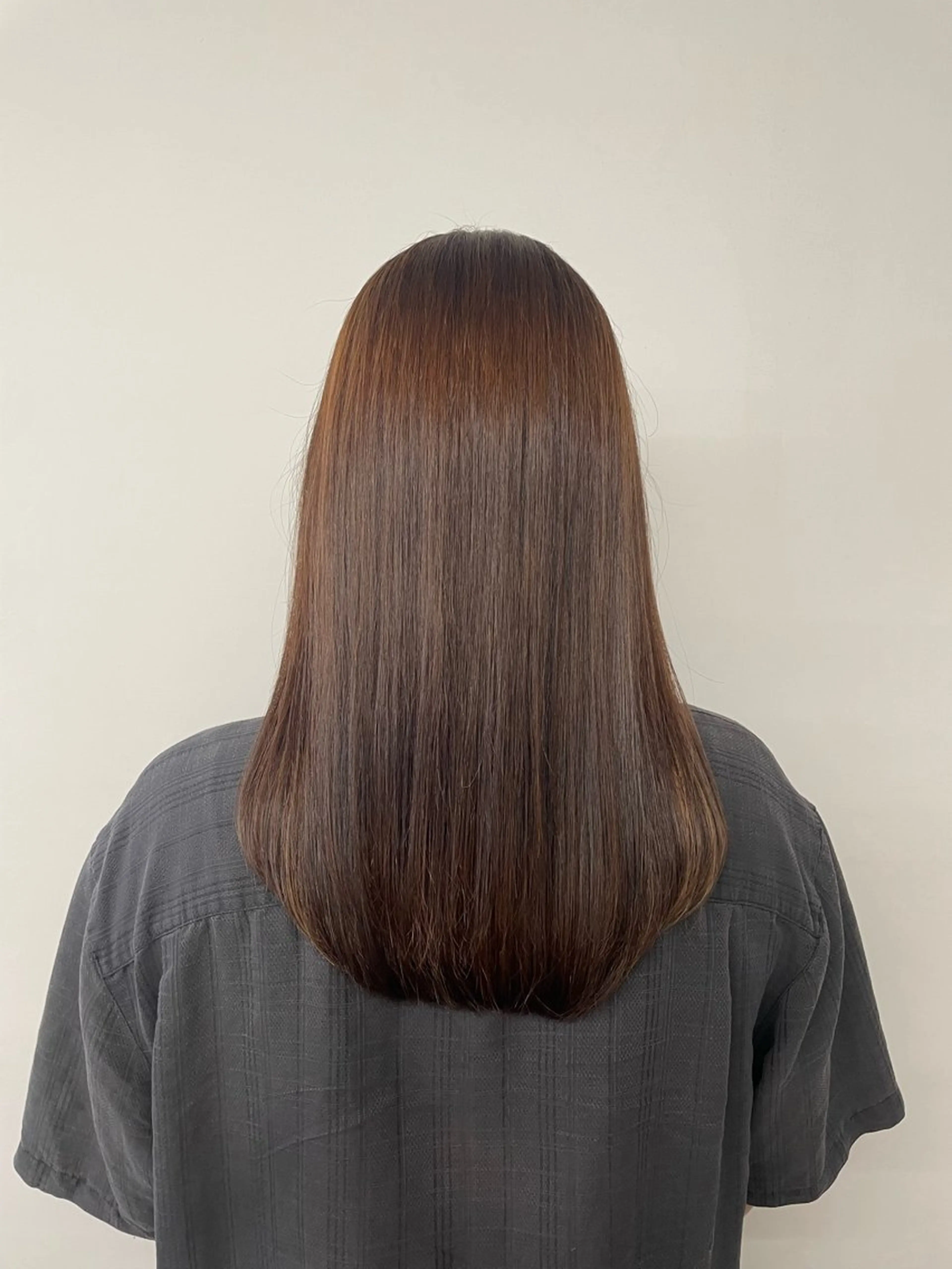 ロング カラー 小澤 わかなのヘアスタイル