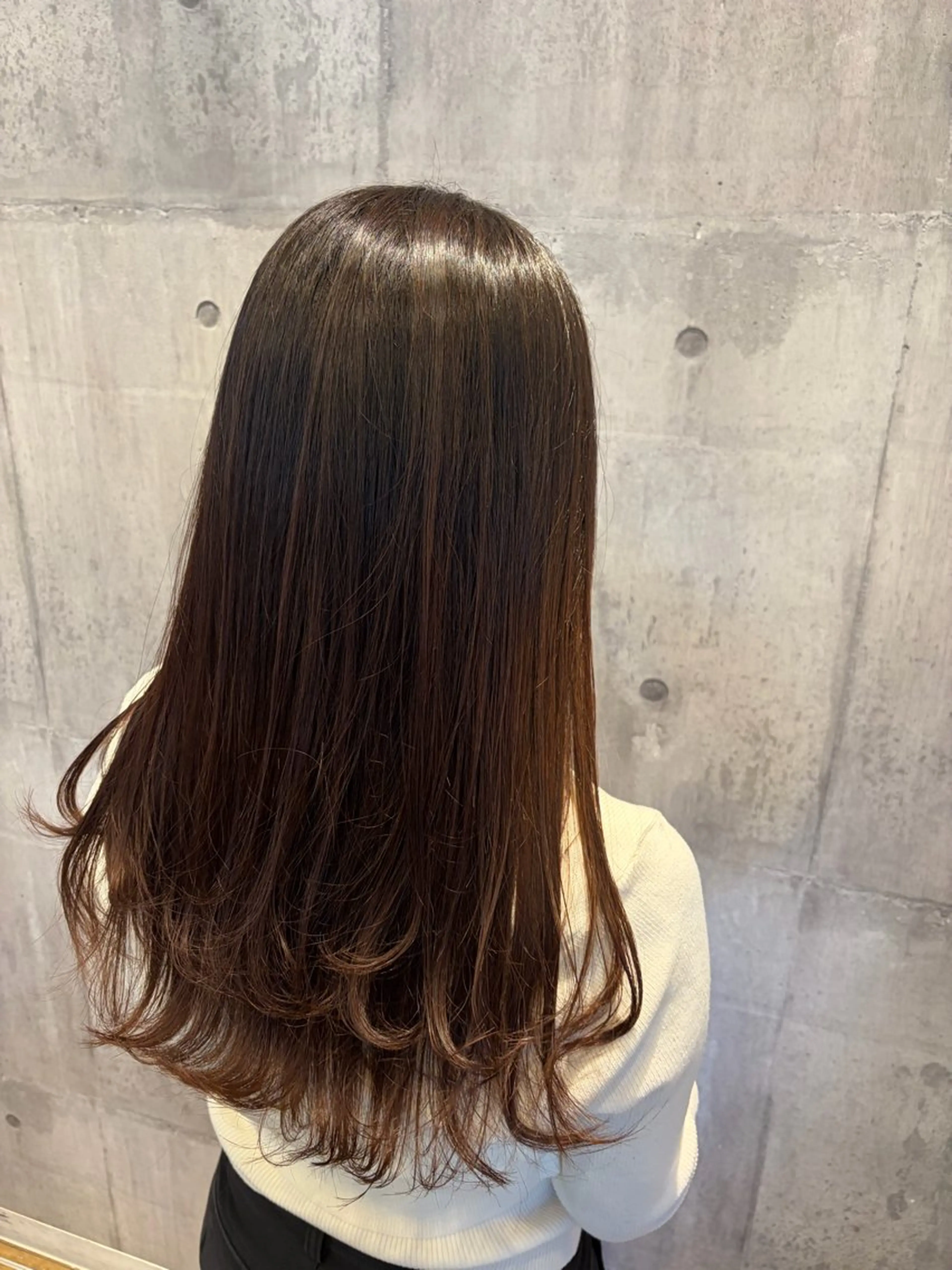 ロング レイヤーカット 加藤 つばさのヘアスタイル