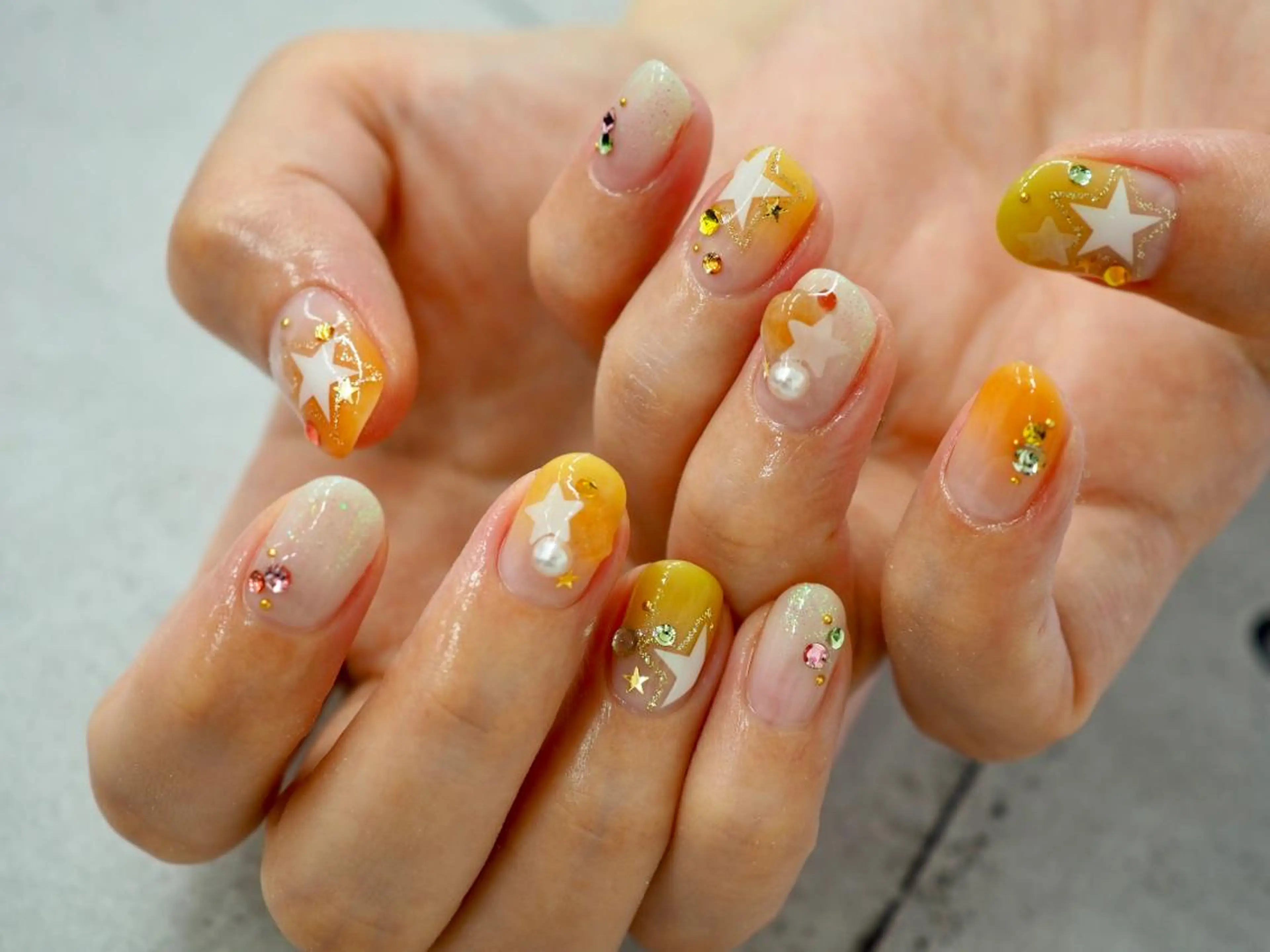 ネイル アートネイル ハンドネイル kanai miwaのネイルデザイン