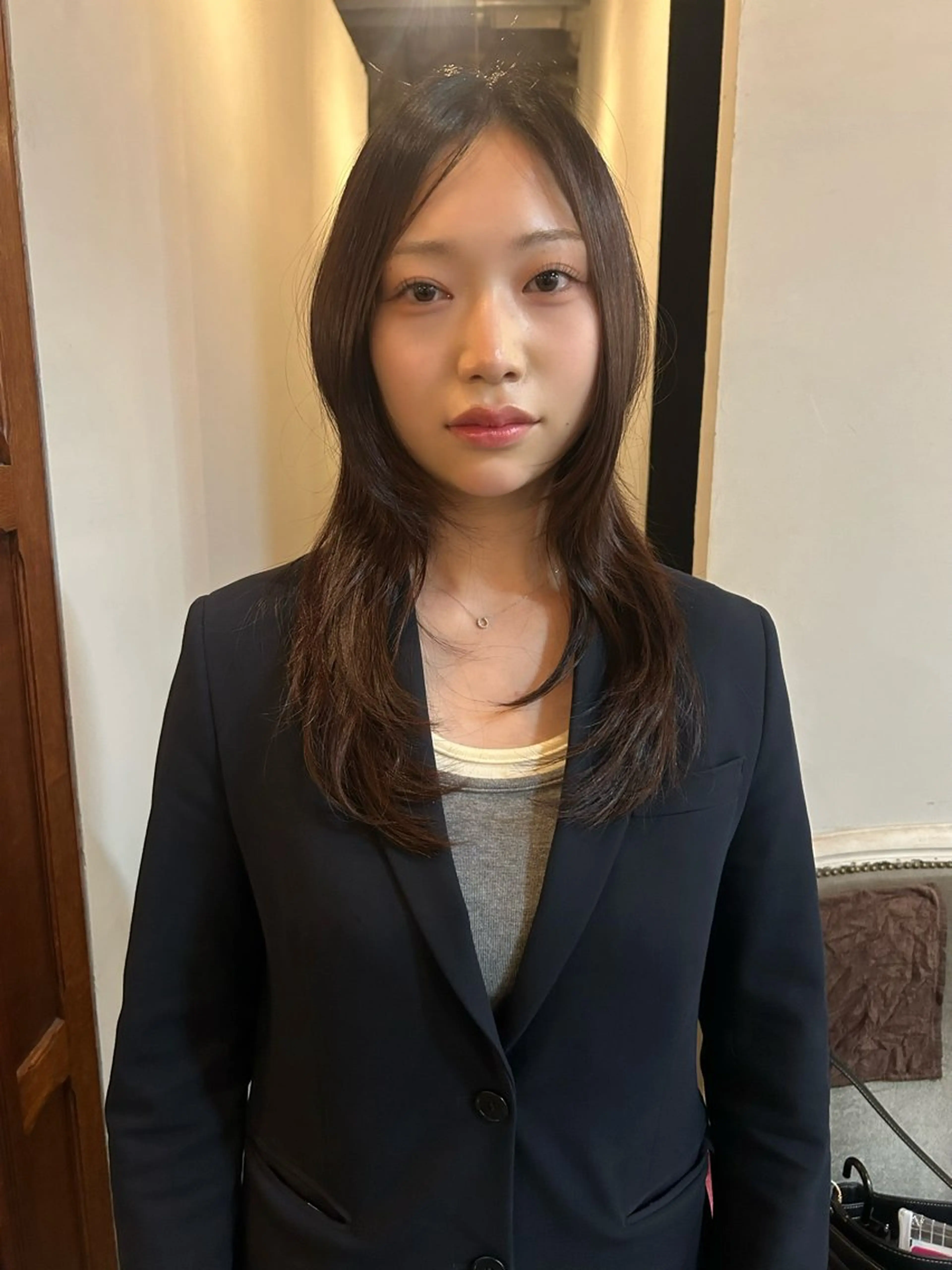 ロング くびれヘア シャギー レイヤー/パーマ /momokoのヘアスタイル