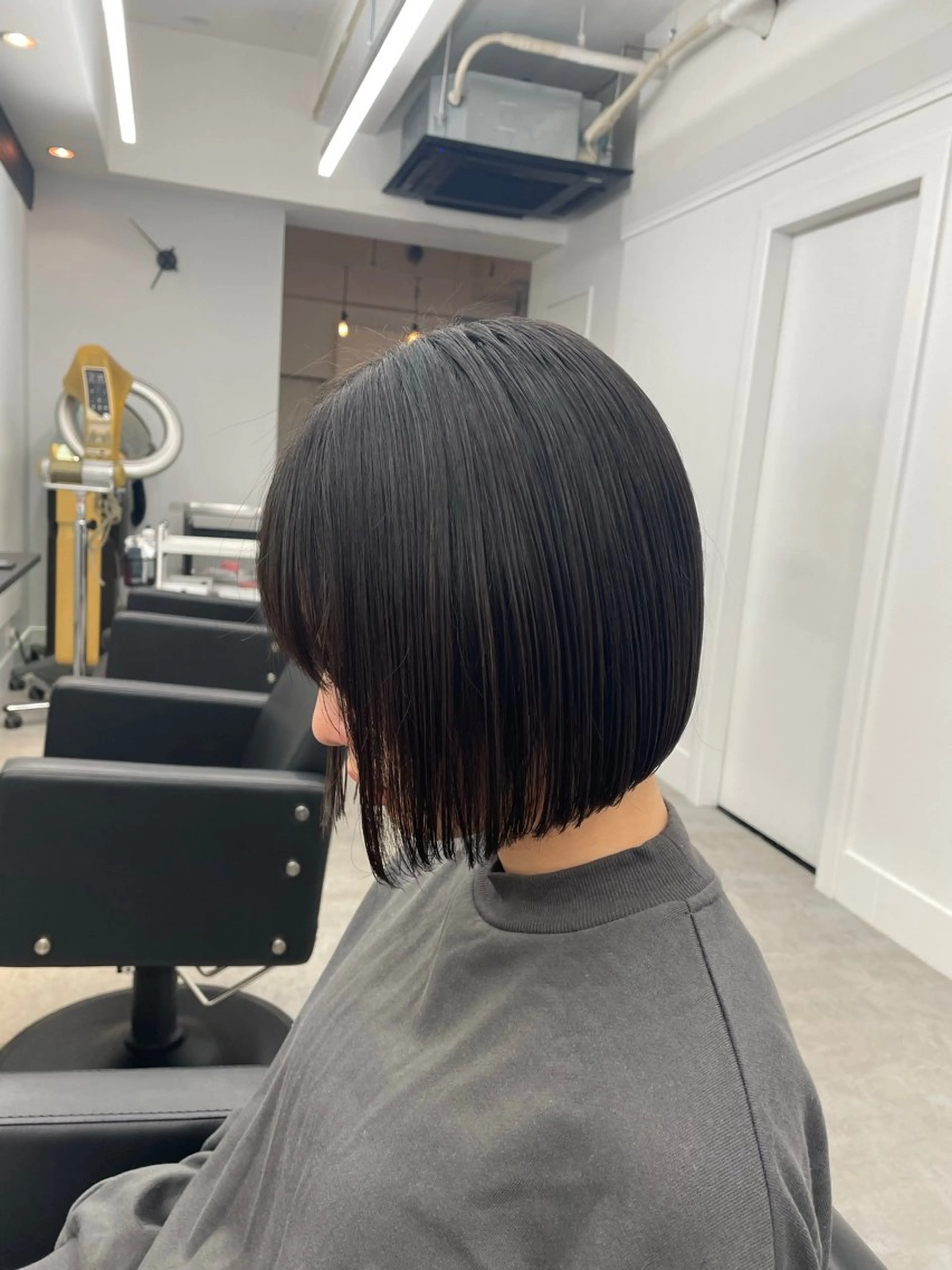 ショート ボブ 川上拓真 ✂︎学芸大学のヘアスタイル