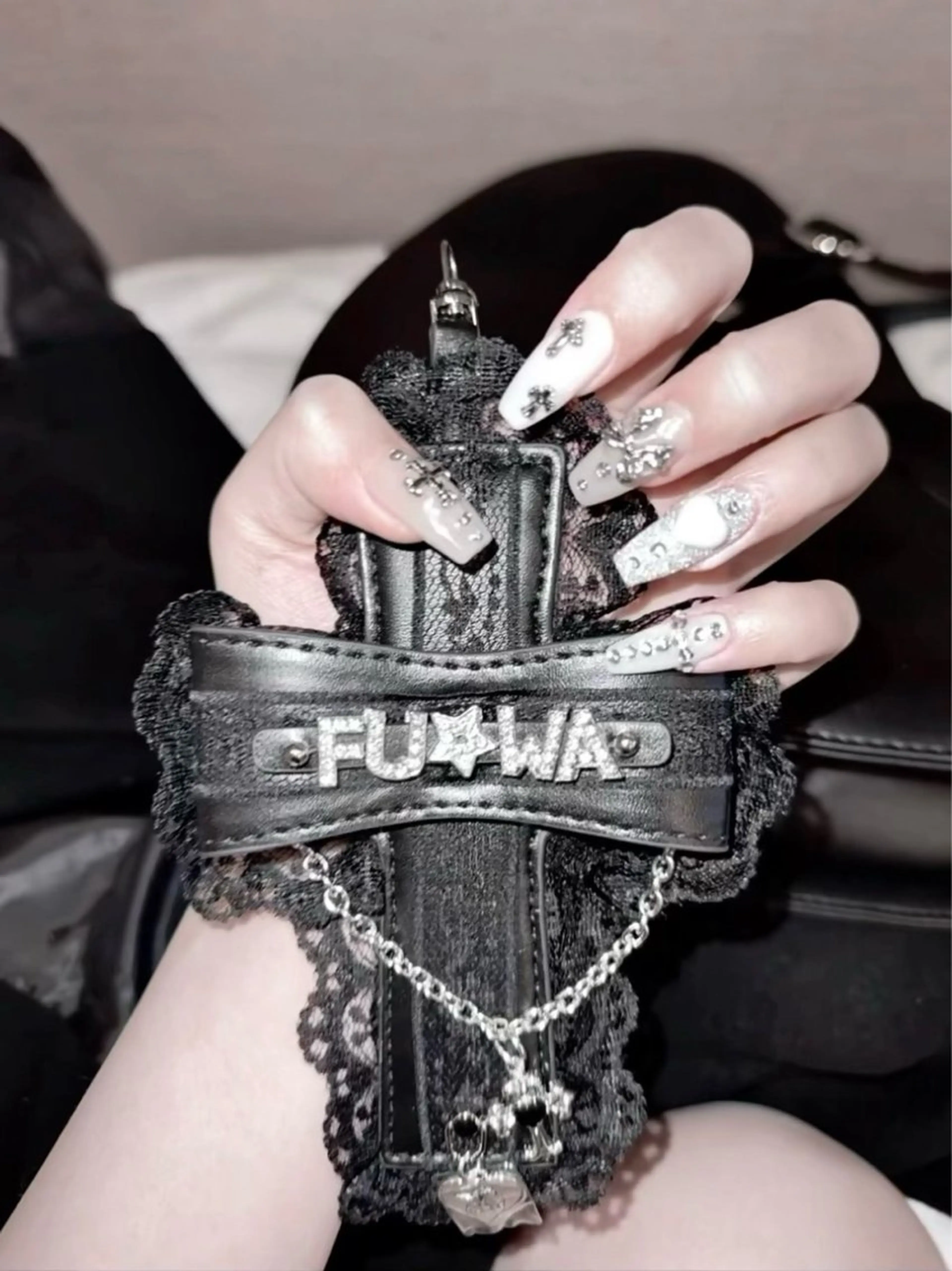 チップ長さだしシンプルデザイン(500円定価パーツ付け放題)の写真