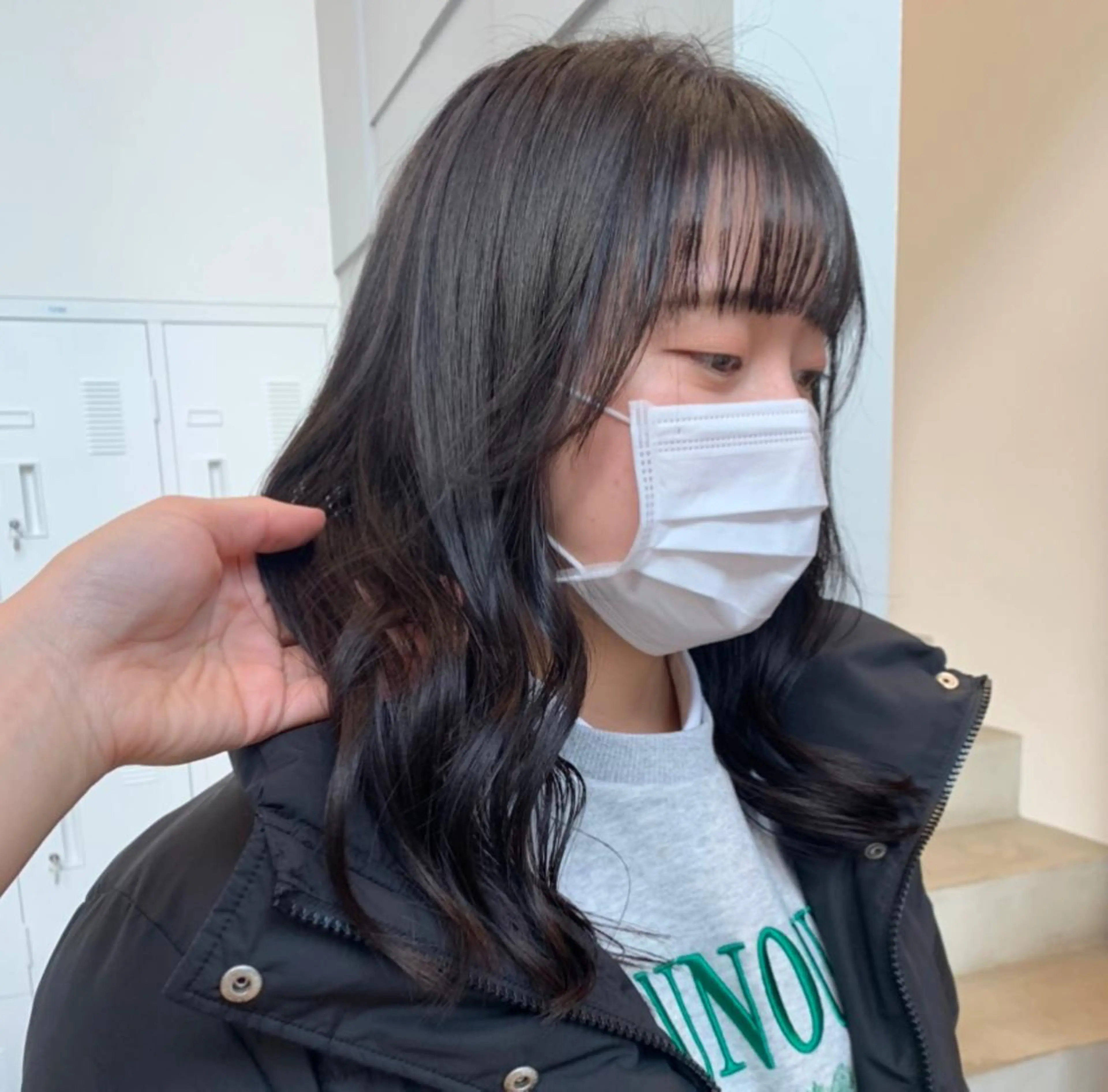 セミロング カラー カット ヘアカラー aoi /パーマ /まるみショートのヘアスタイル