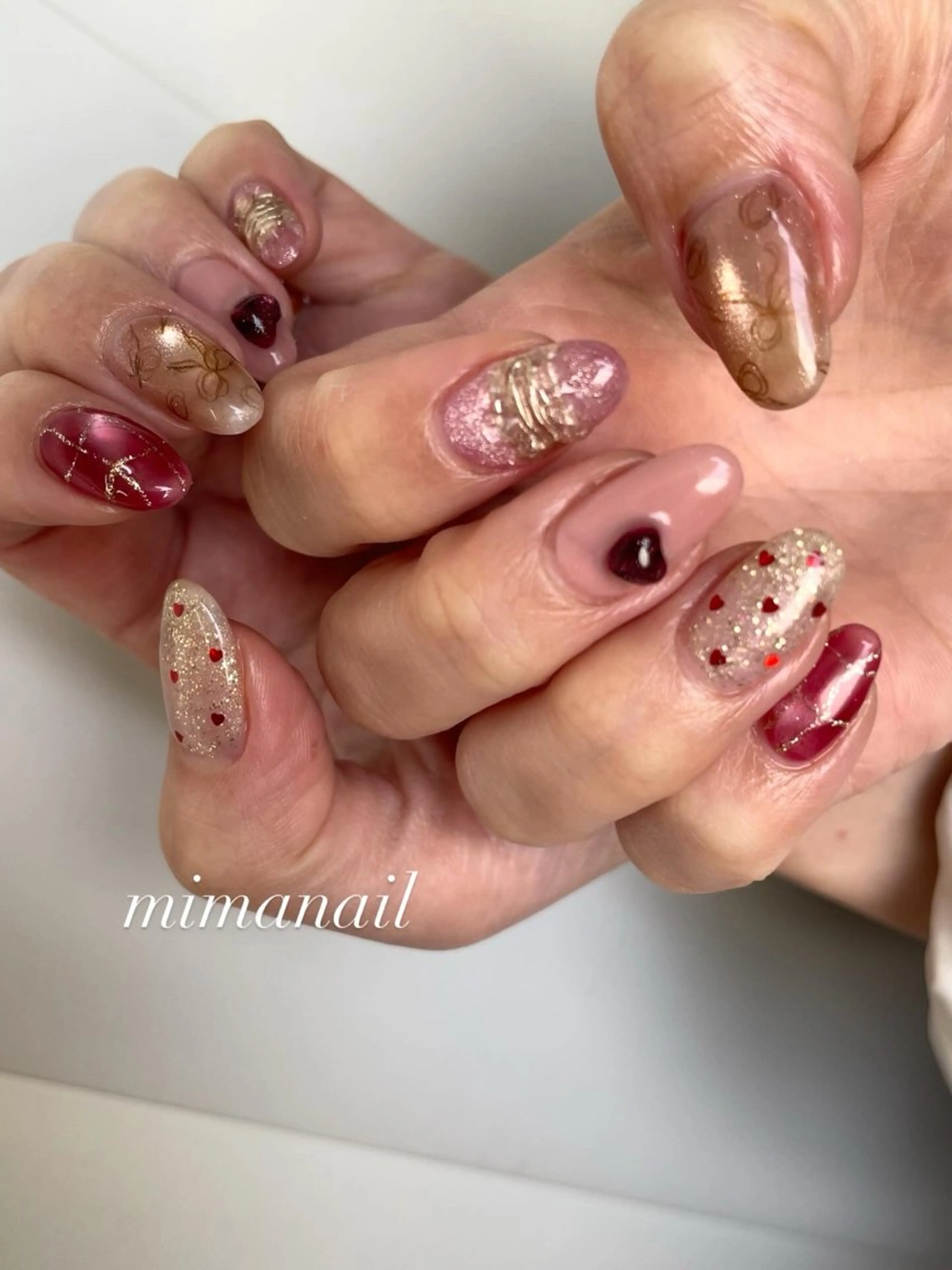 ネイル ハンドネイル mima nailのネイルデザイン