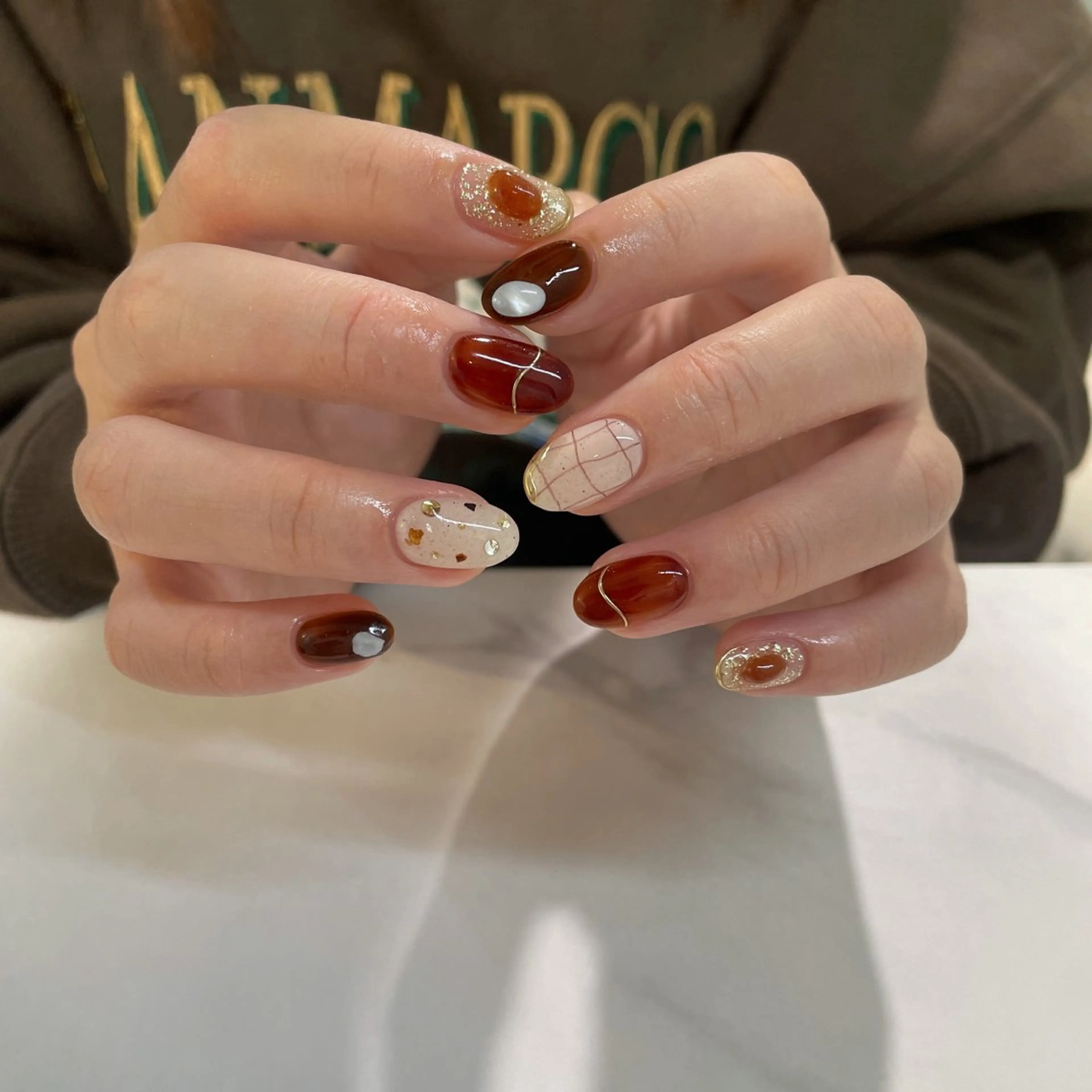 ネイル ハンドネイル ibrel  nail所属・内田 光のネイルデザイン