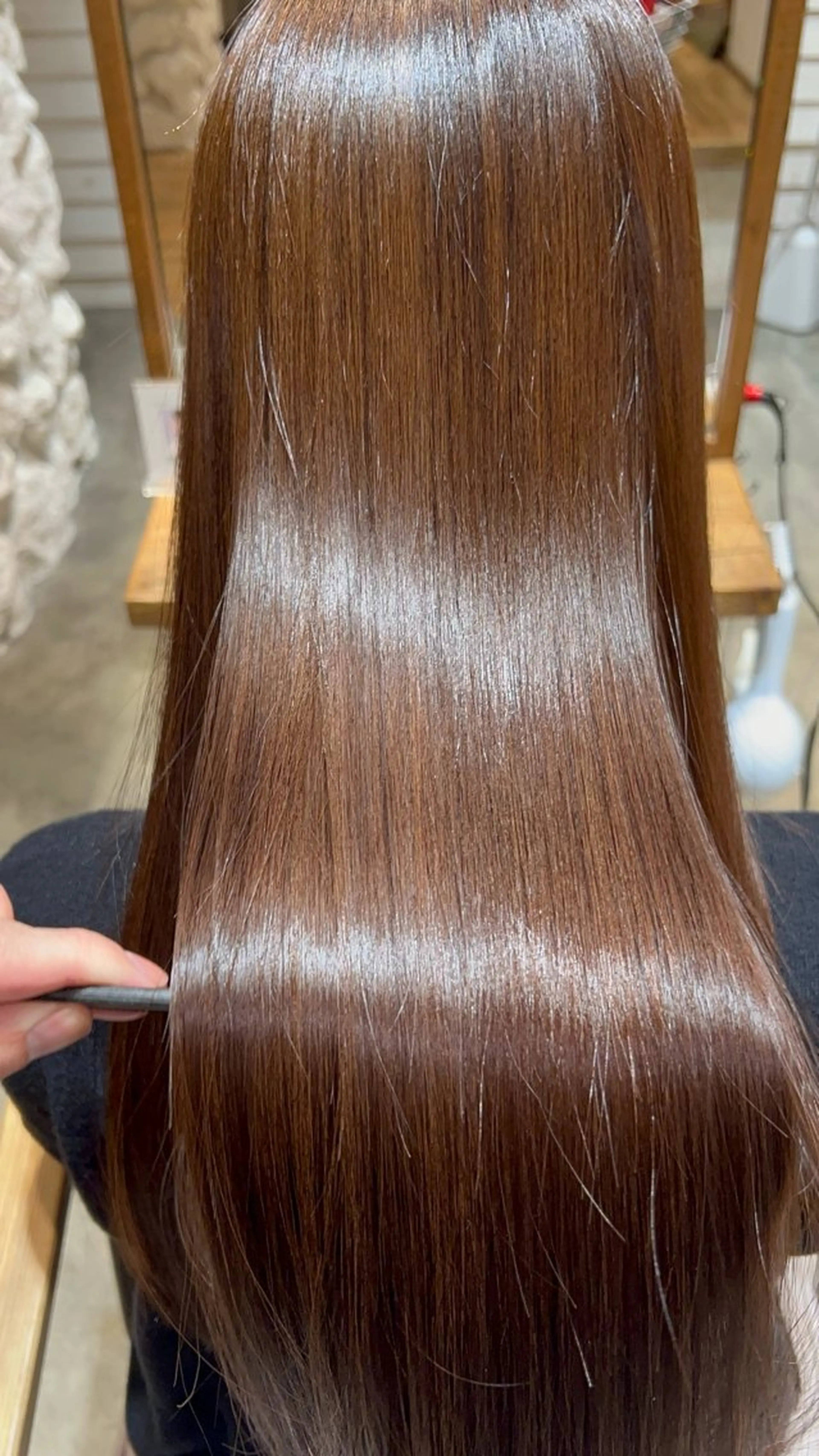 ロング トリートメント カット トリートメント 大森 勝馬のヘアスタイル