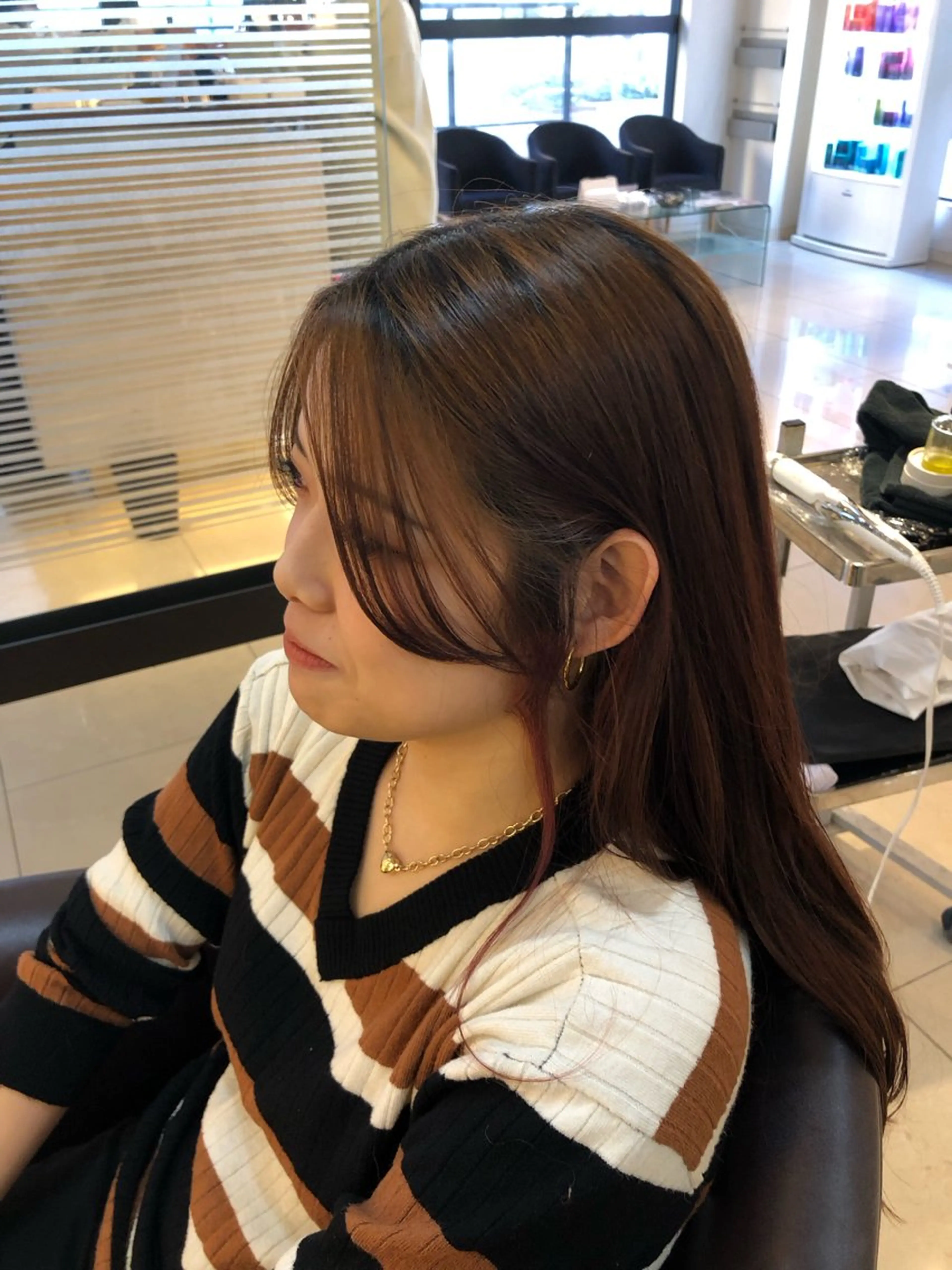 ロング カラー 長山 航来 /縮毛矯正のヘアスタイル