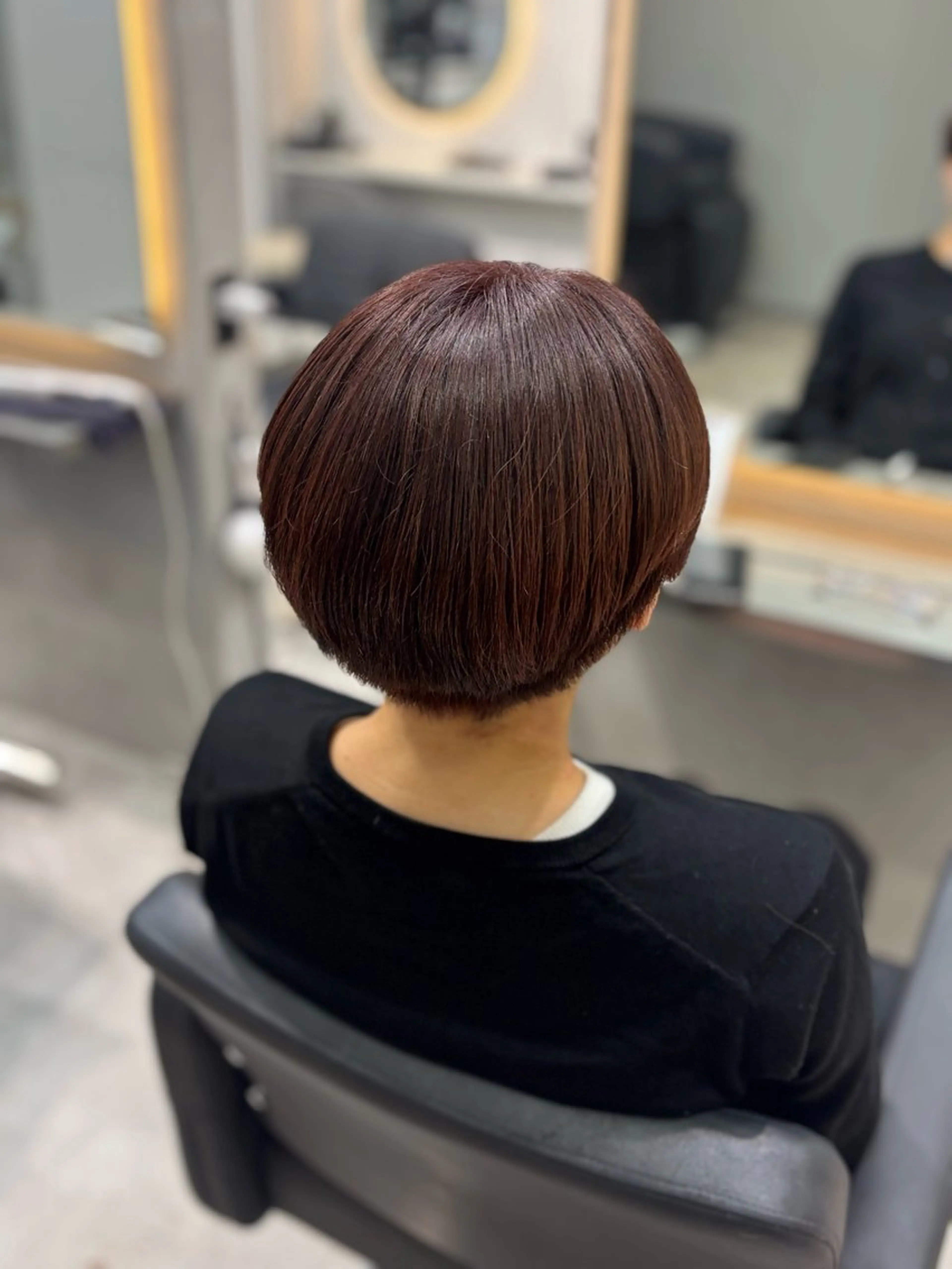 ショート カラー ショートヘア 野口 由衣のヘアスタイル