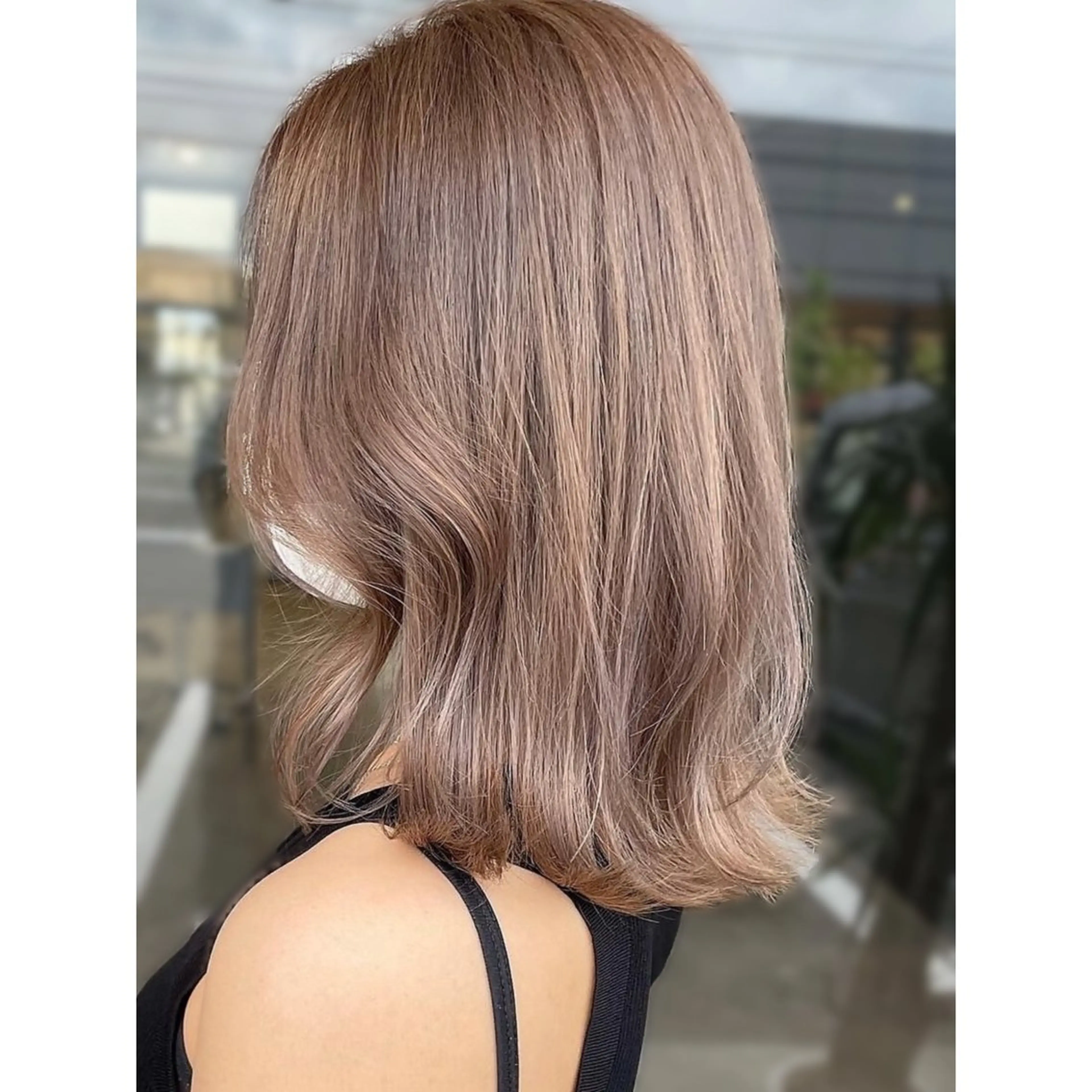 ミディアム ワダ カイのヘアスタイル