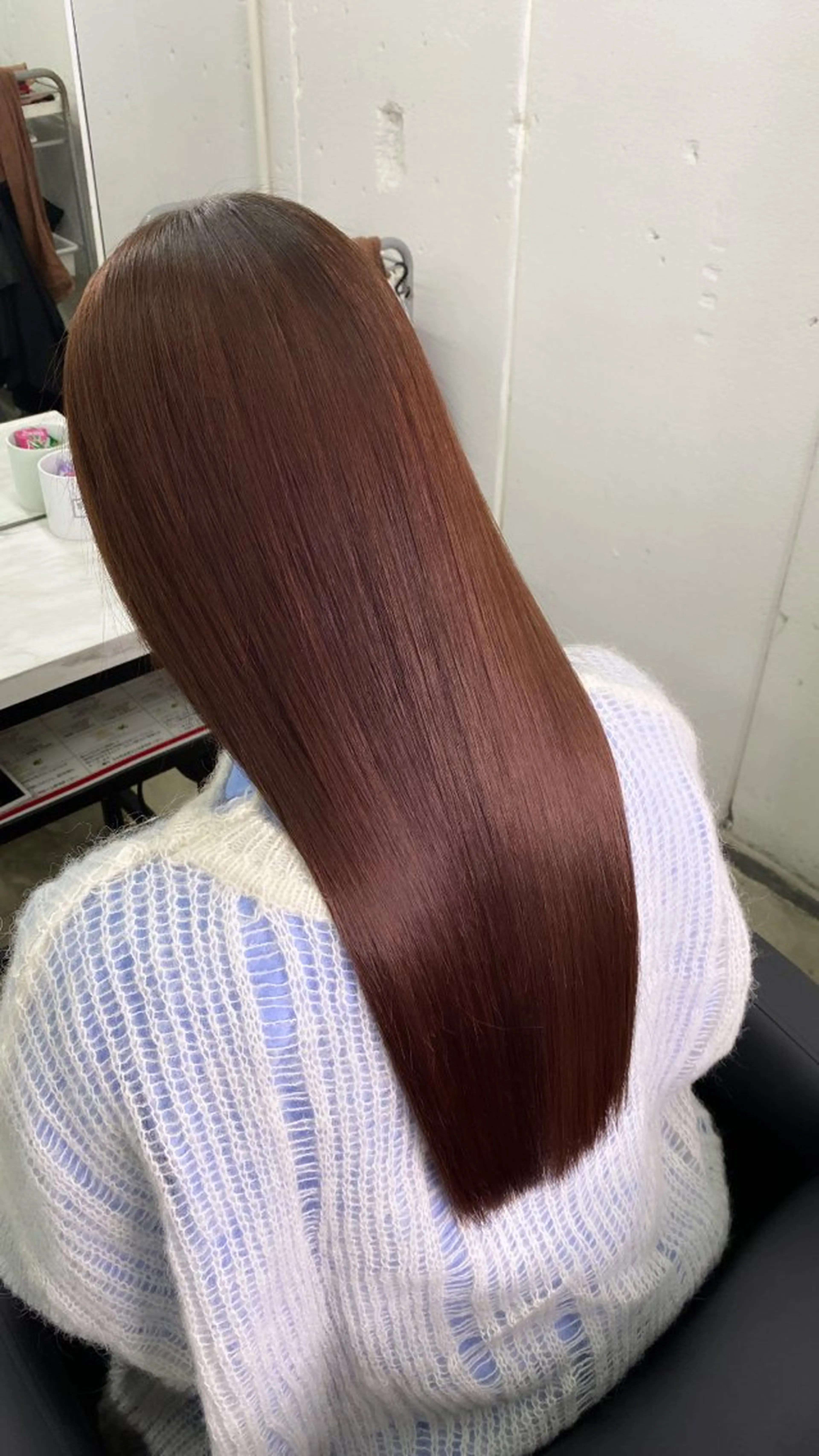 ロング カラー ブラウンカラー ショコラブラウン 髪質改善 トリートメント ヘアカラー トリートメント ヘッドスパ D.I.E.V.A所属・艶ハイトーン特化 tatsuのヘアスタイル