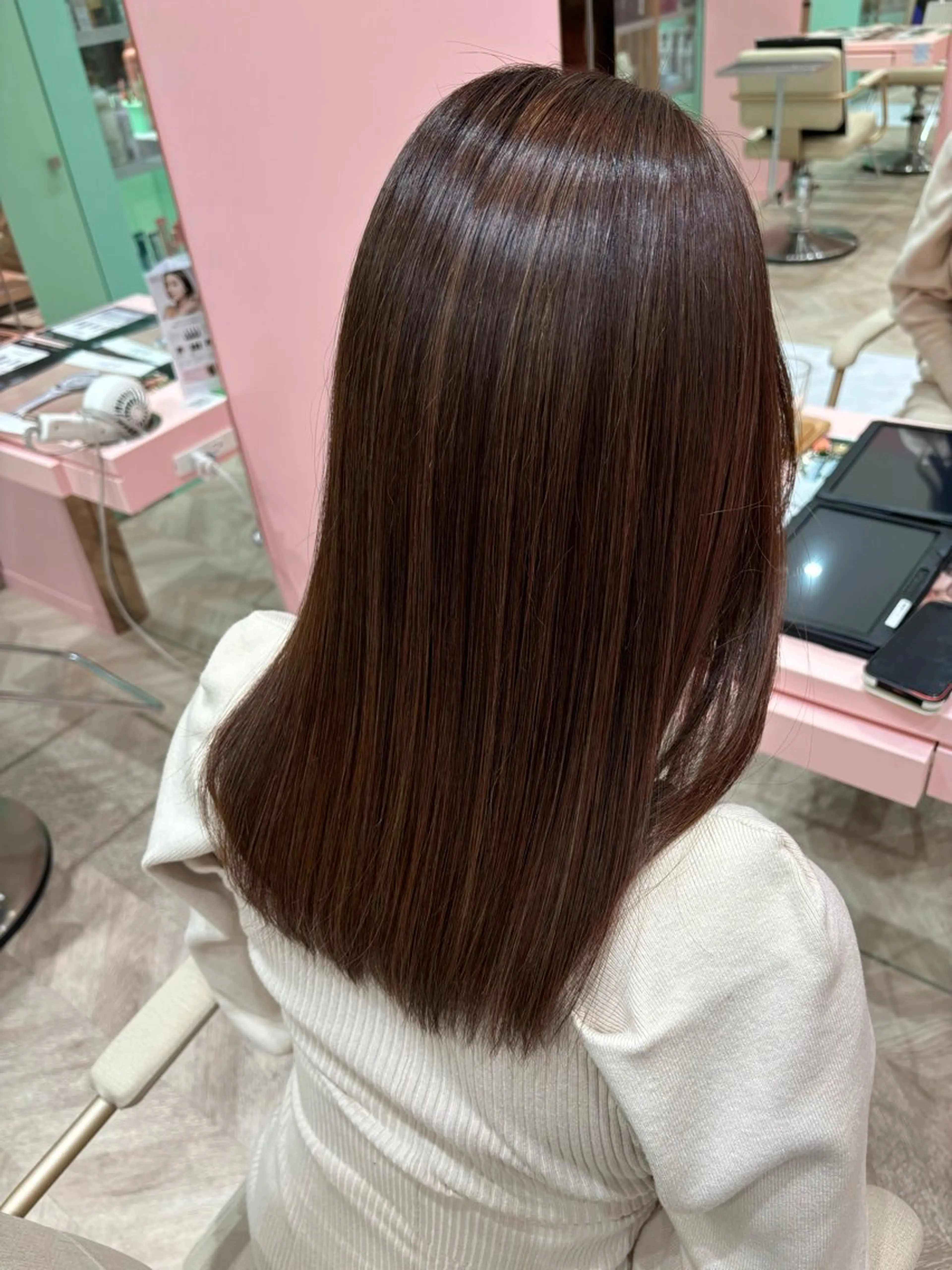 ミディアム 中西 樹人のヘアスタイル