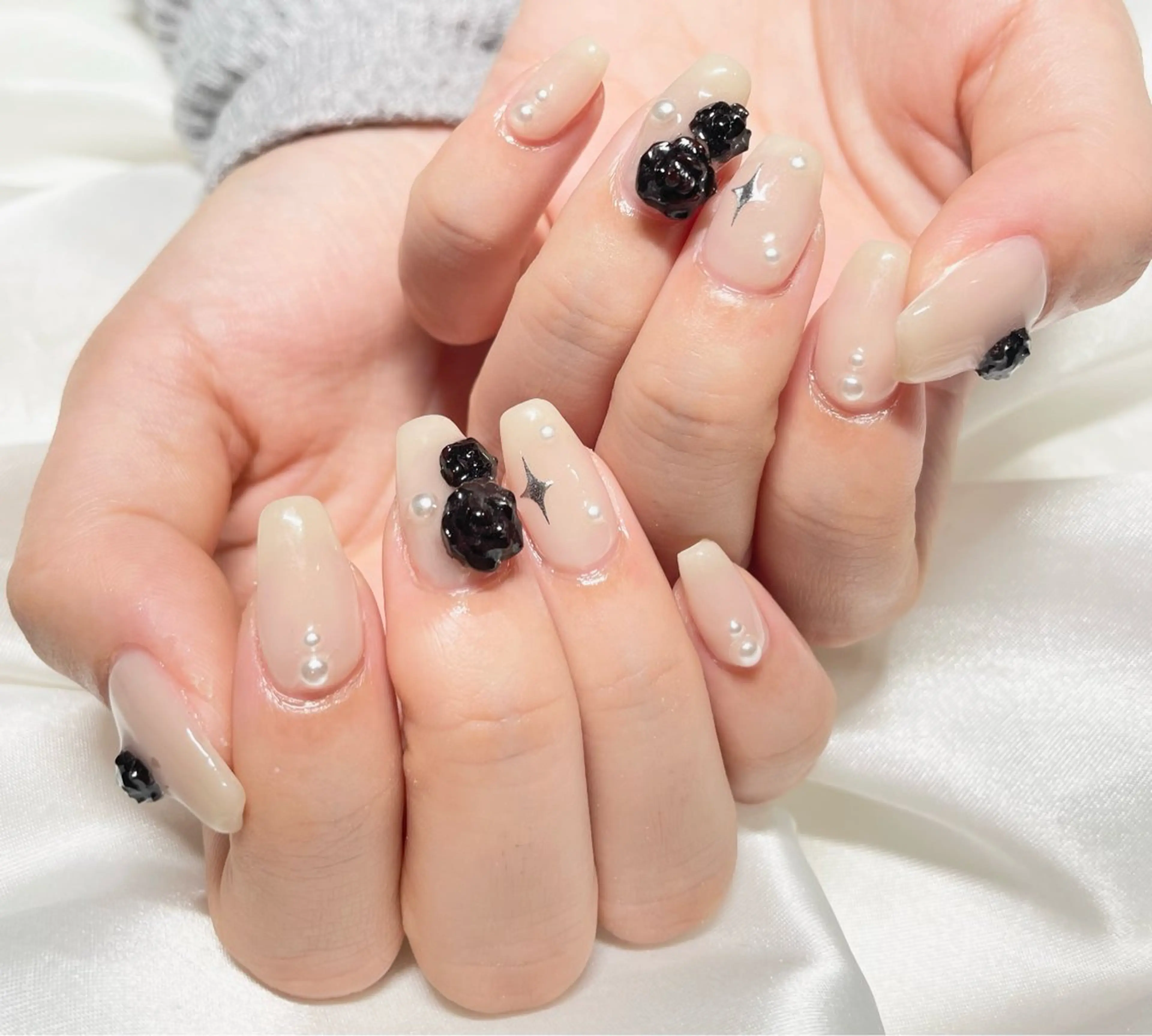 ネイル ハンドネイル 阿部 楓のネイルデザイン