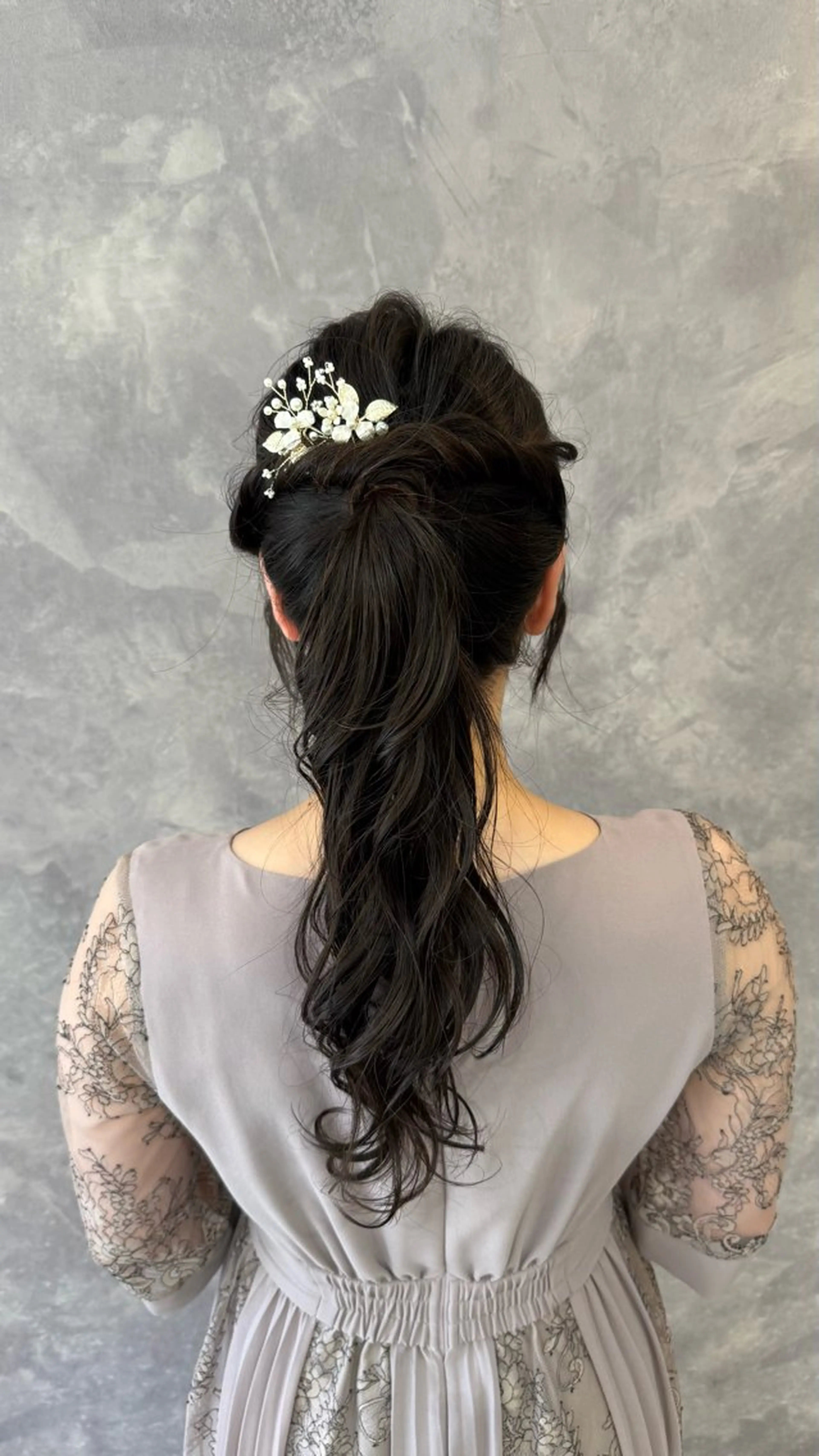 ロング ヘアアレンジ ポニーテール yukiko/ 垢抜け透明感hairのエステ・リラクイメージ