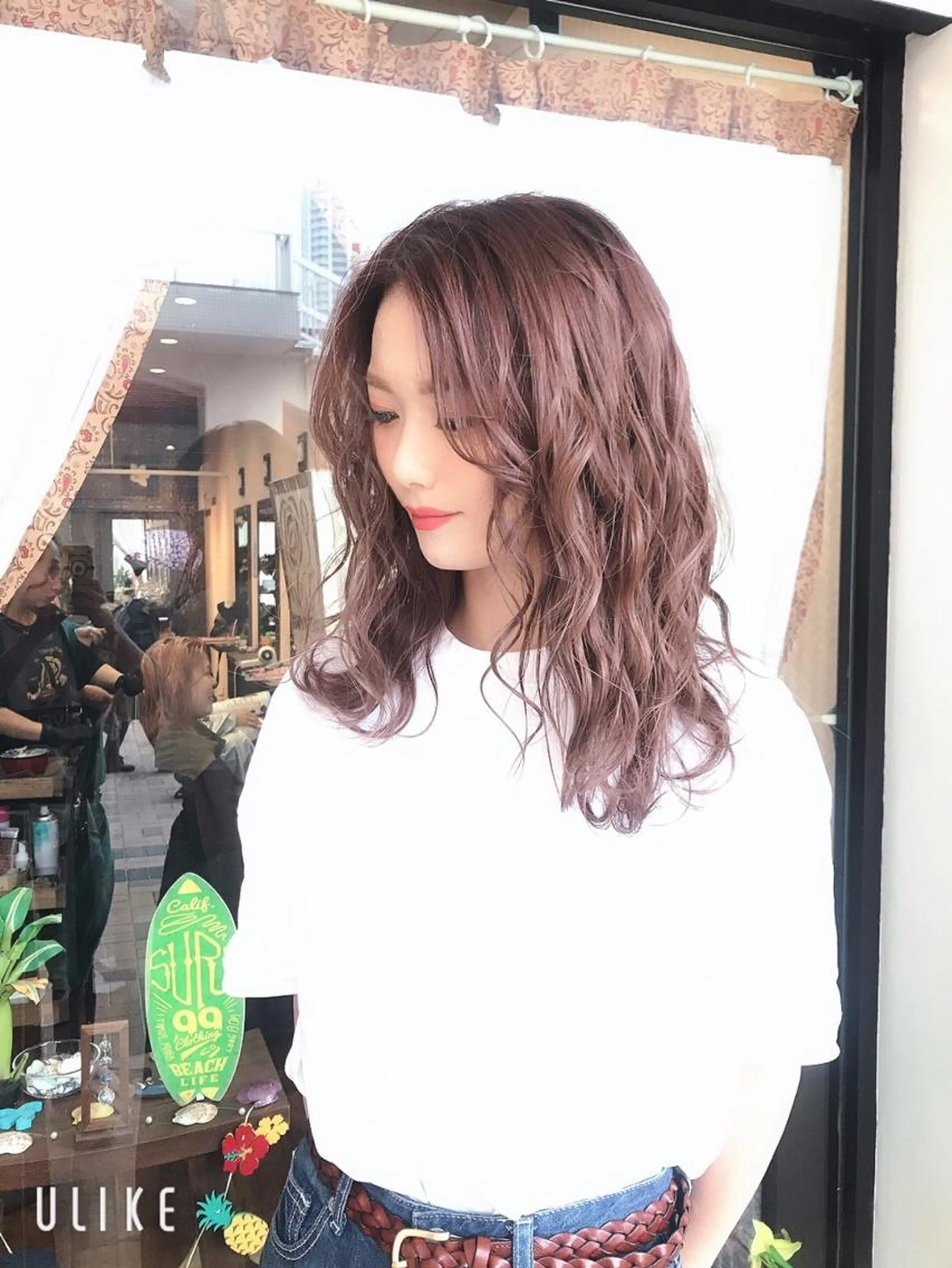 【ダブルカラー】ブリーチ+カラーの写真