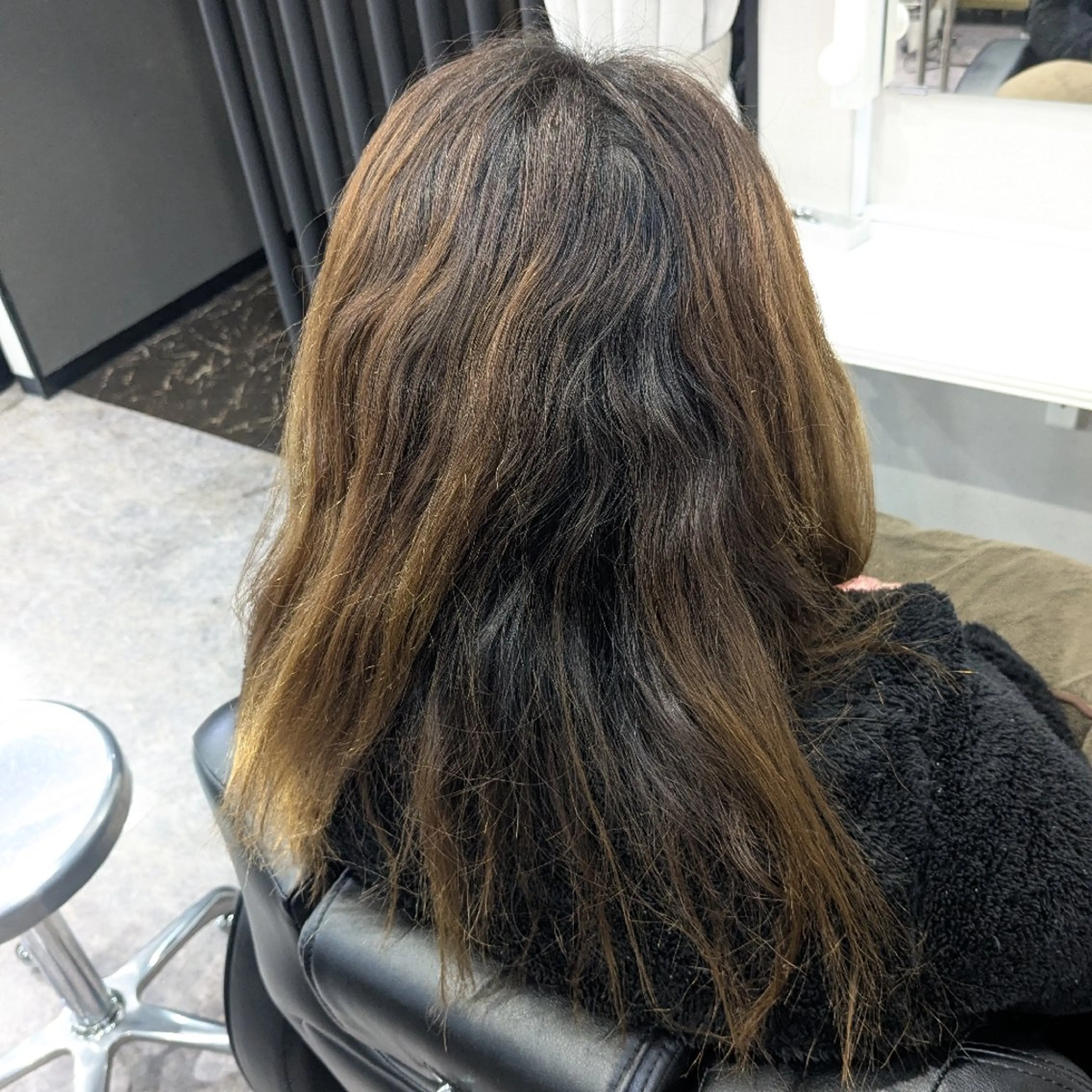 カラー 多田 遥香のヘアスタイル