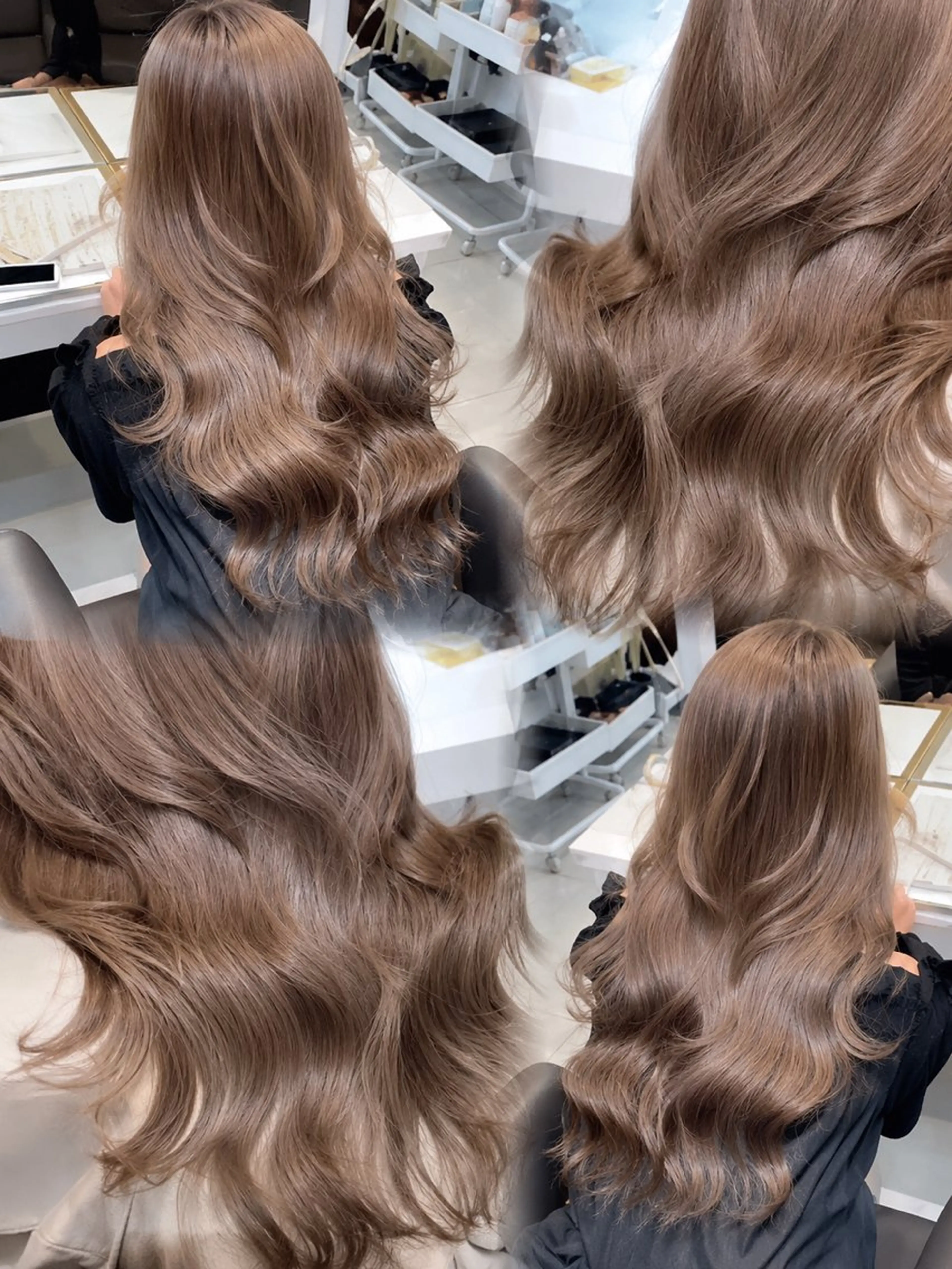 カラー ヘアカラー 似合わせ艶カラー/ かなと☆のヘアスタイル