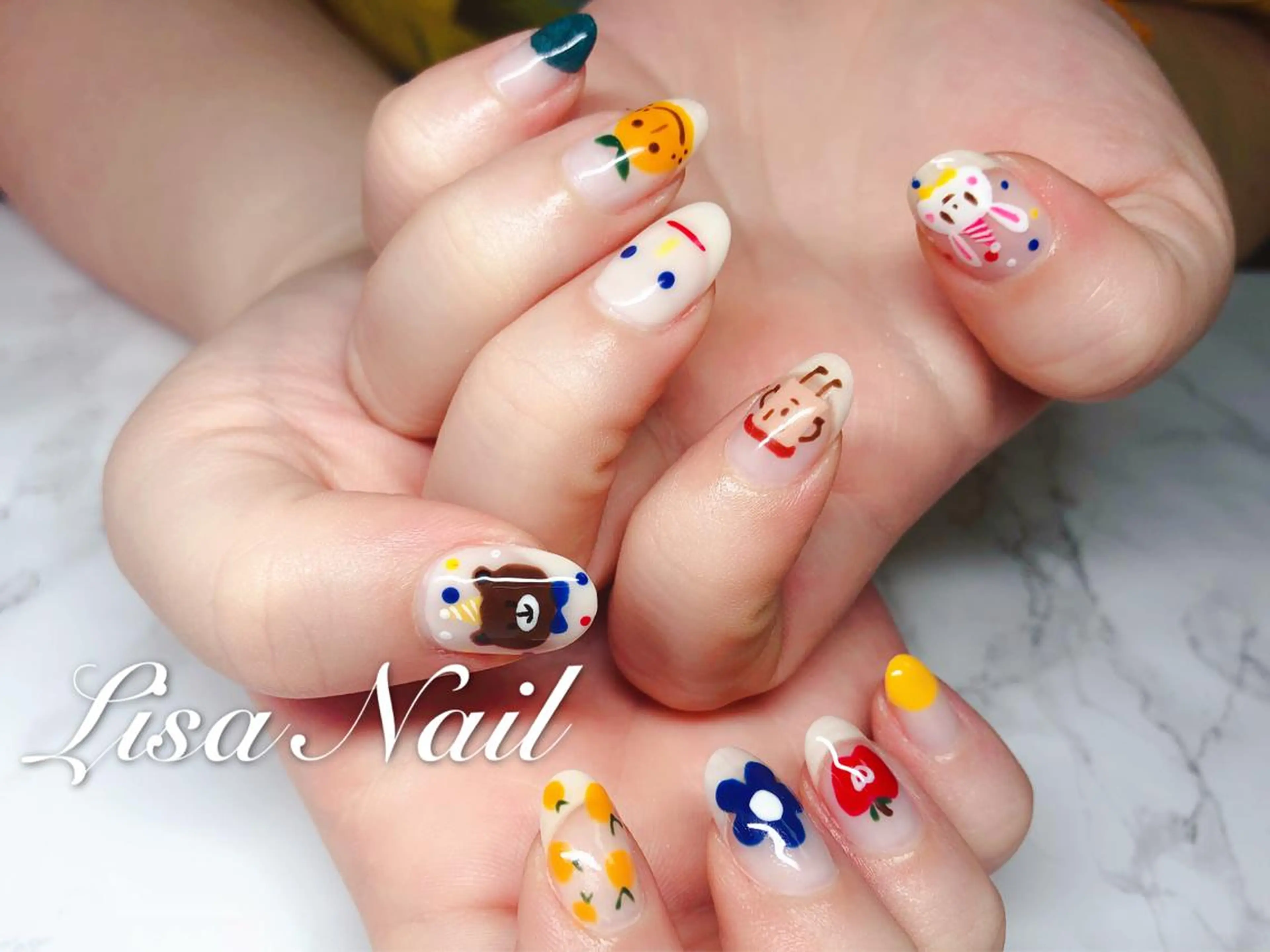 ネイル 🎀 RI🎀のネイルデザイン