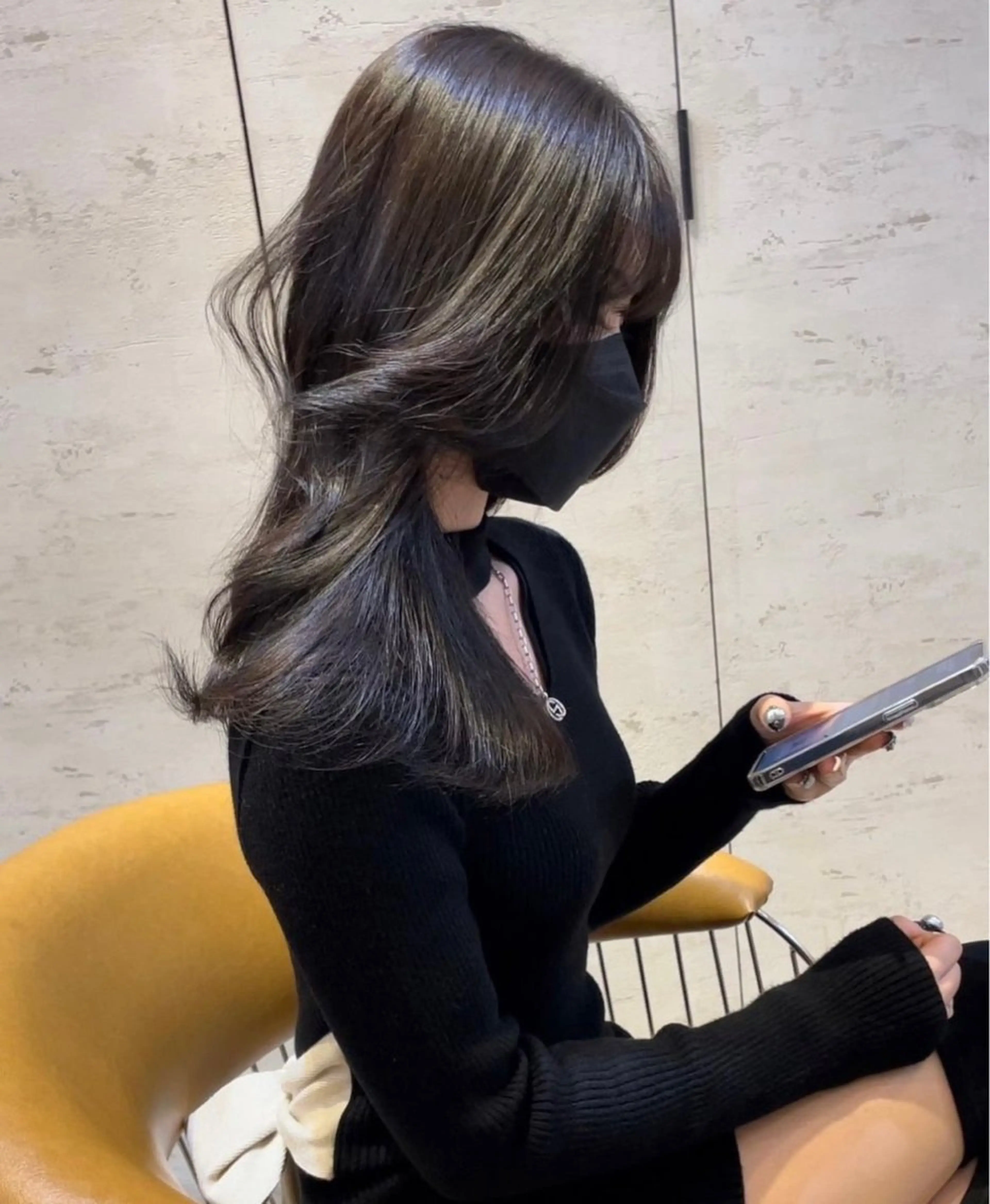 ロング MASHU韓国ヘア/ レイヤー/透明感カラのヘアスタイル