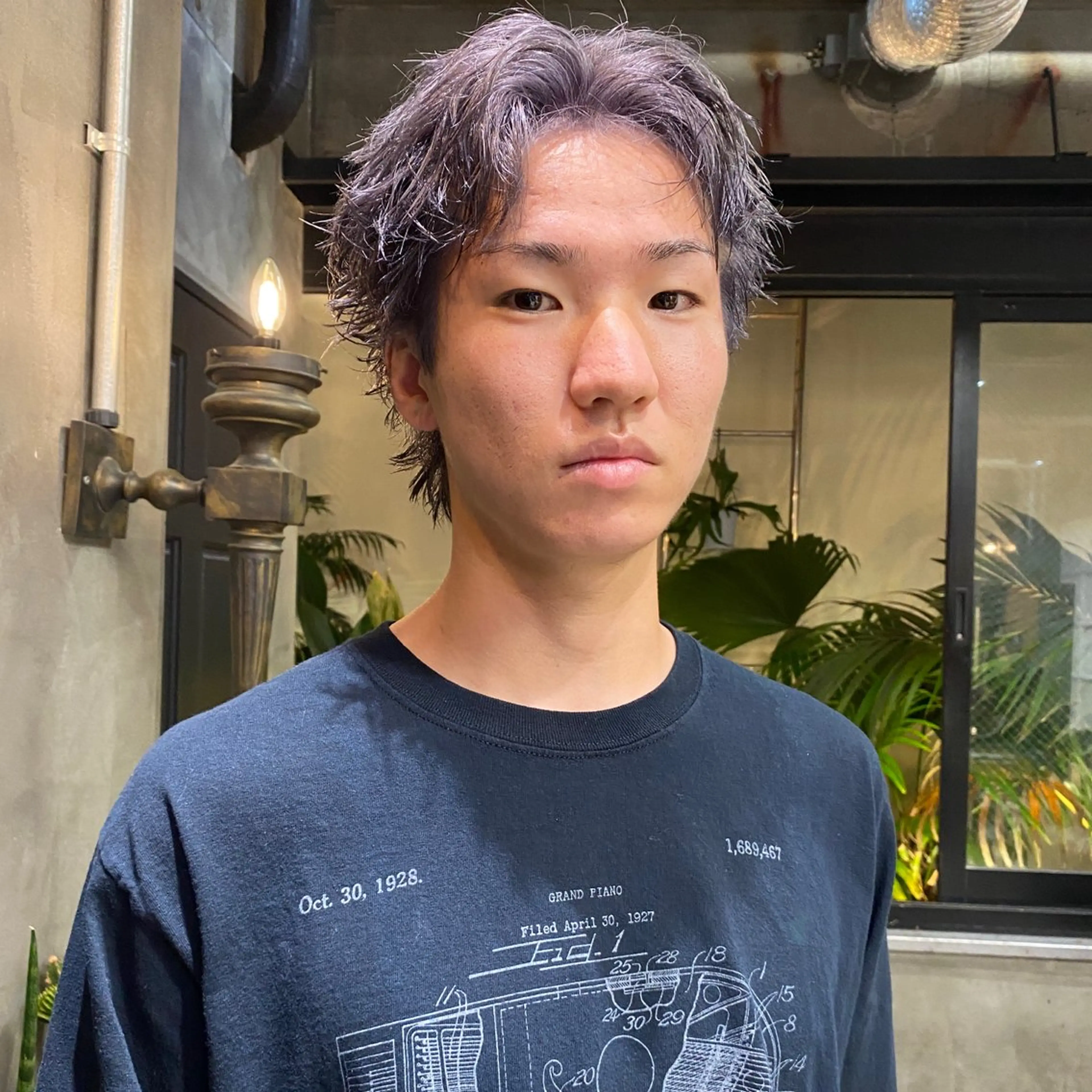 ショート カラー メンズ スパイキーショート シルバー ショートヘア カット ヘアカラー トリートメント メンズヘア/パーマ/ SHOUTOのヘアスタイル