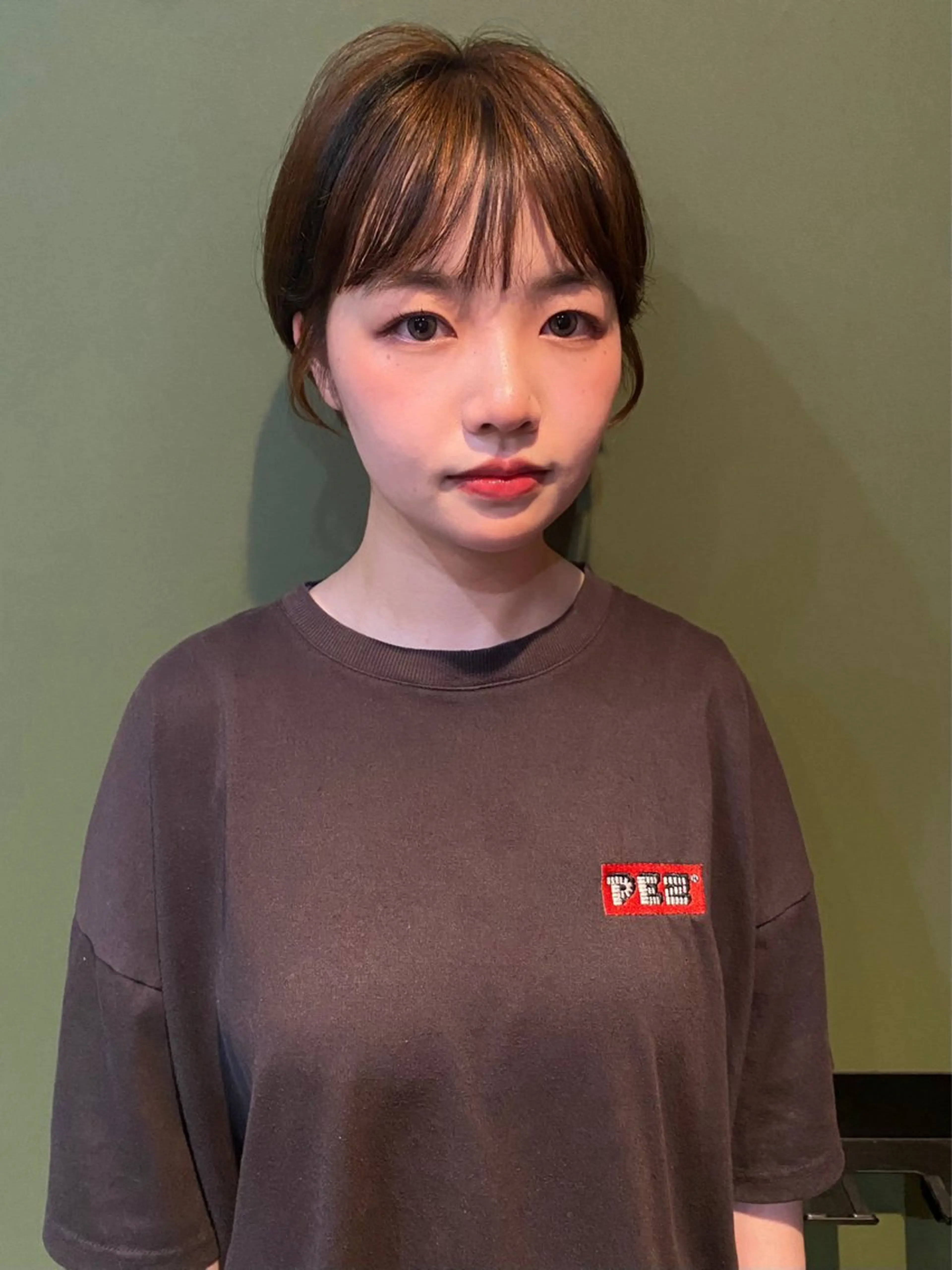 ショート カラー ブリーチ ブリーチなしカラー カット ヘアカラー トリートメント mai / linoah˚✧のヘアスタイル