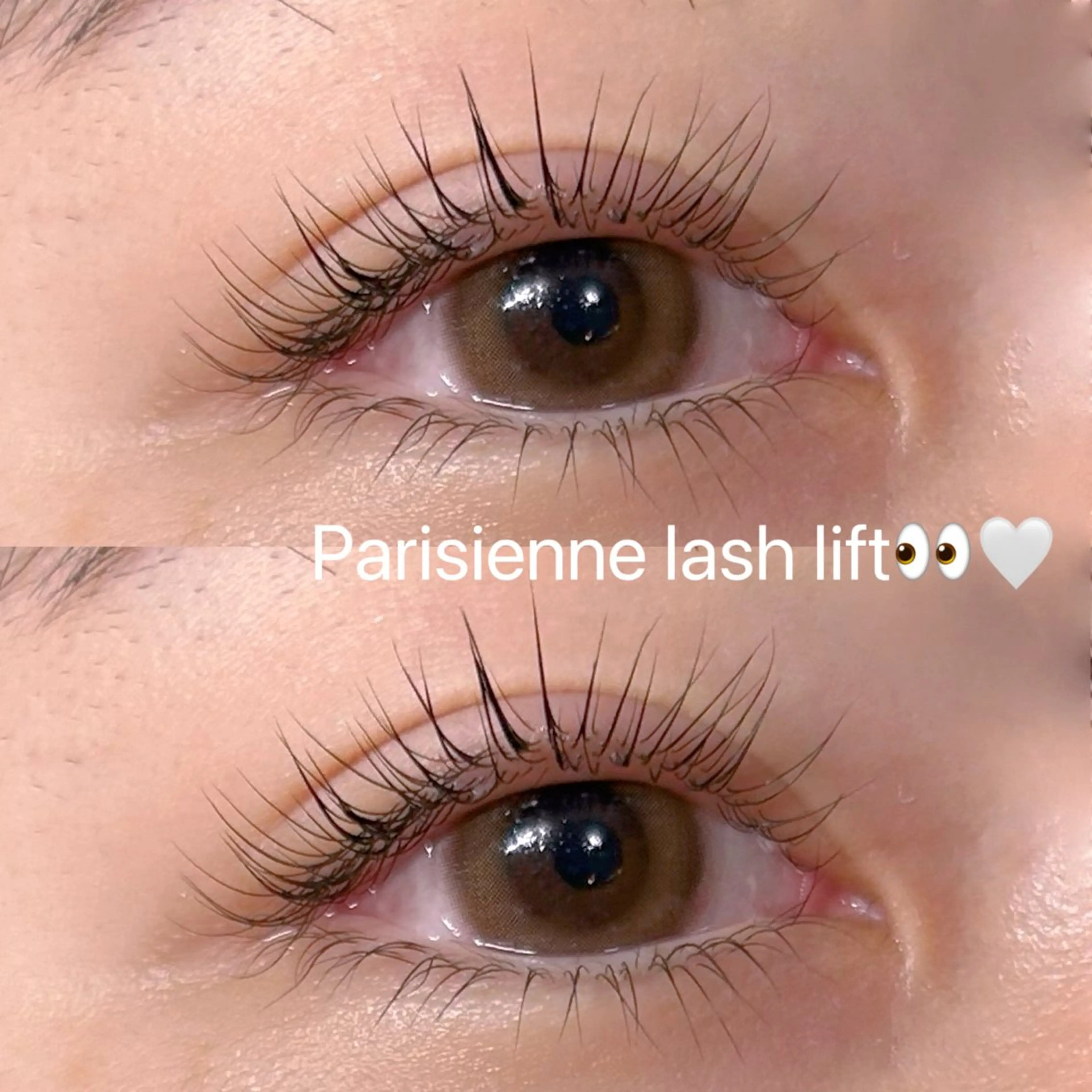 パリジェンヌorラッシュリフト+下まつげパーマ👀🤍の写真