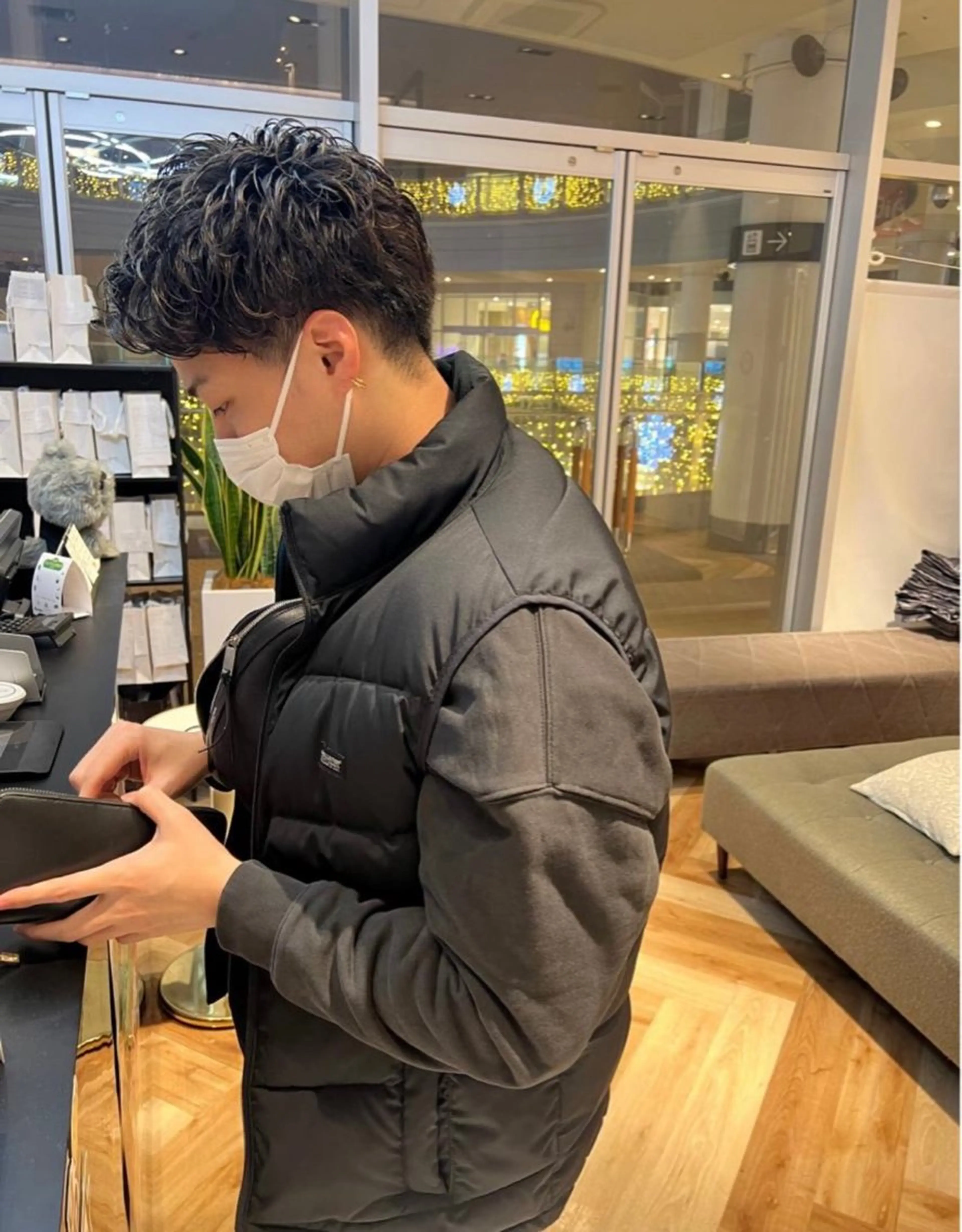 パーマ メンズ K-two谷町❄️ hinaのヘアスタイル