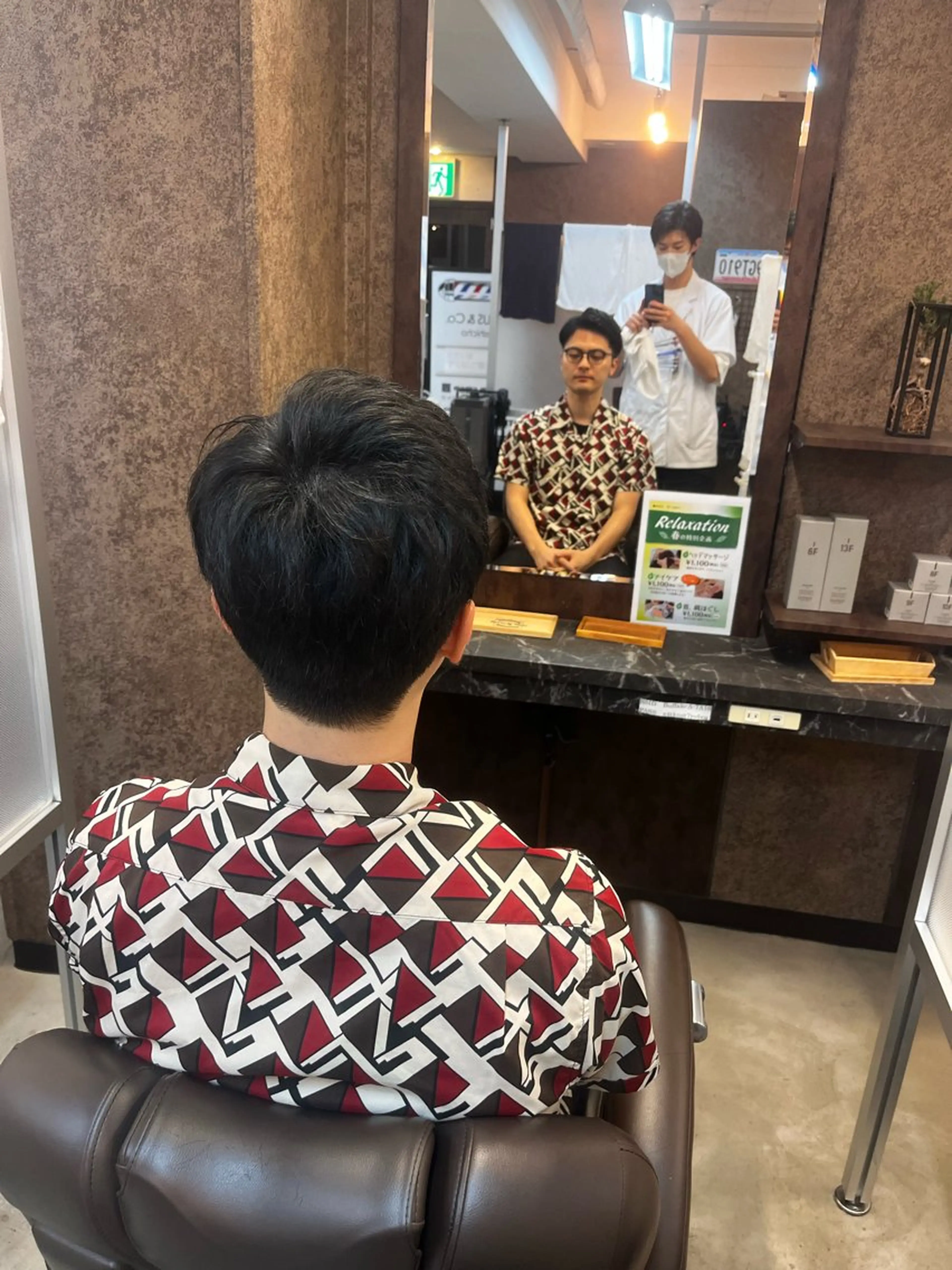 ショート メンズ カット ネクサス＆CO錦糸町所属・清水 寧生のヘアスタイル