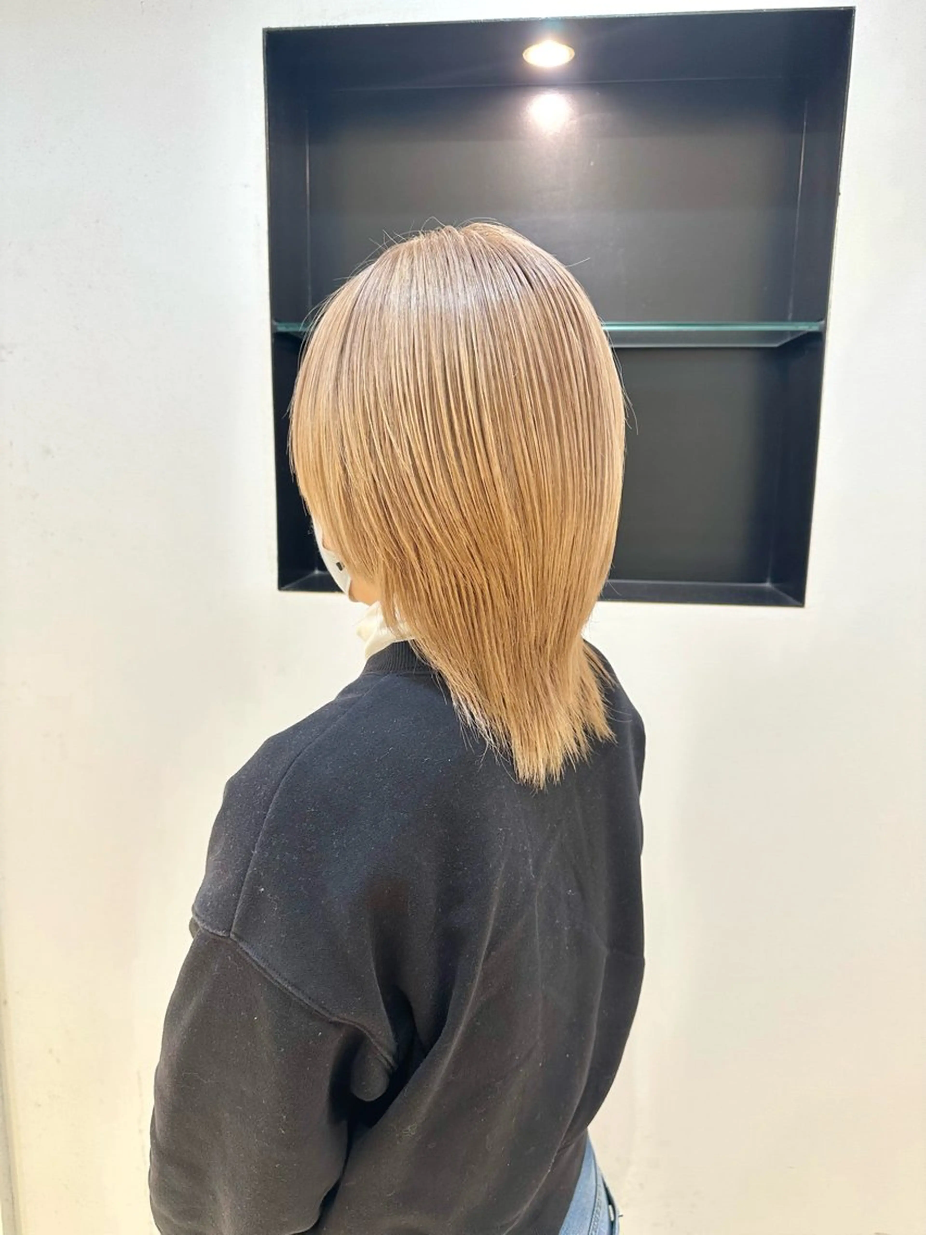 ショート カラー TAYA大阪上本町所属・十場【髪質改善】 【ダブルカラー】のヘアスタイル