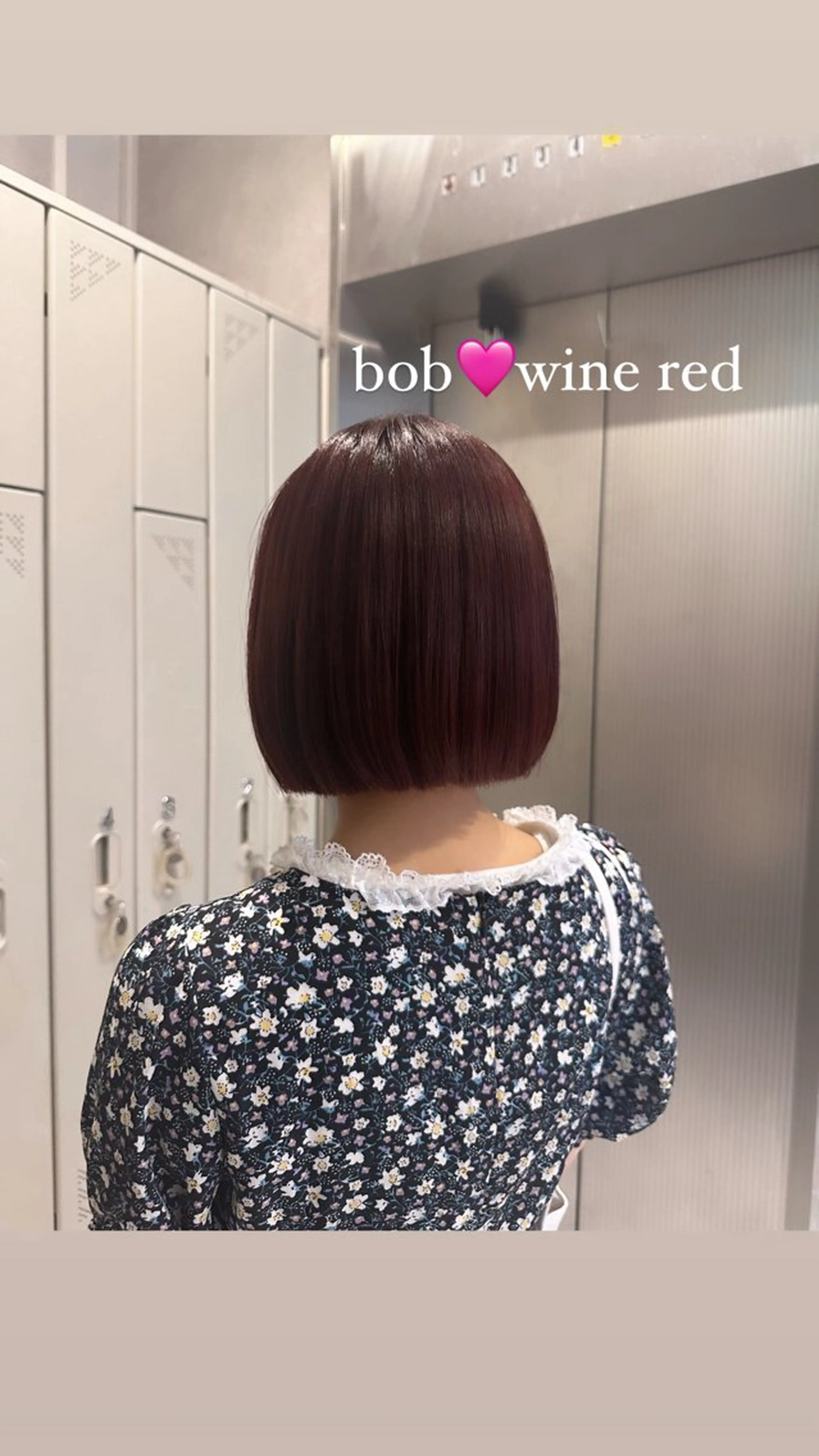 ショート カラー ヘアアレンジ ピンクカラー ボブ REONA🪽✨薬院 レイヤーカット🫧のヘアスタイル