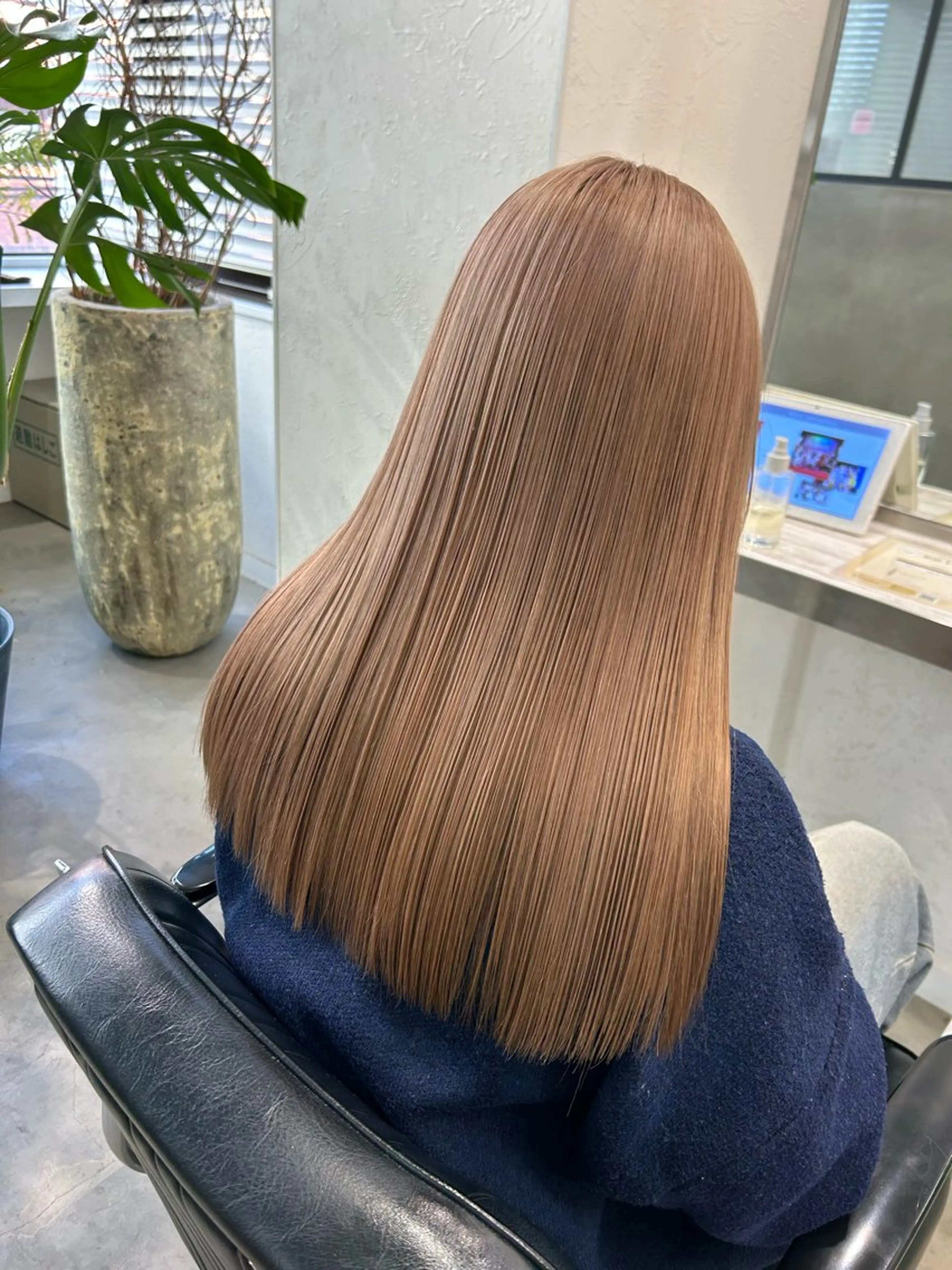 ロング カット ヘアカラー 艶カラー/レイヤー /メンズ/マツエクのヘアスタイル