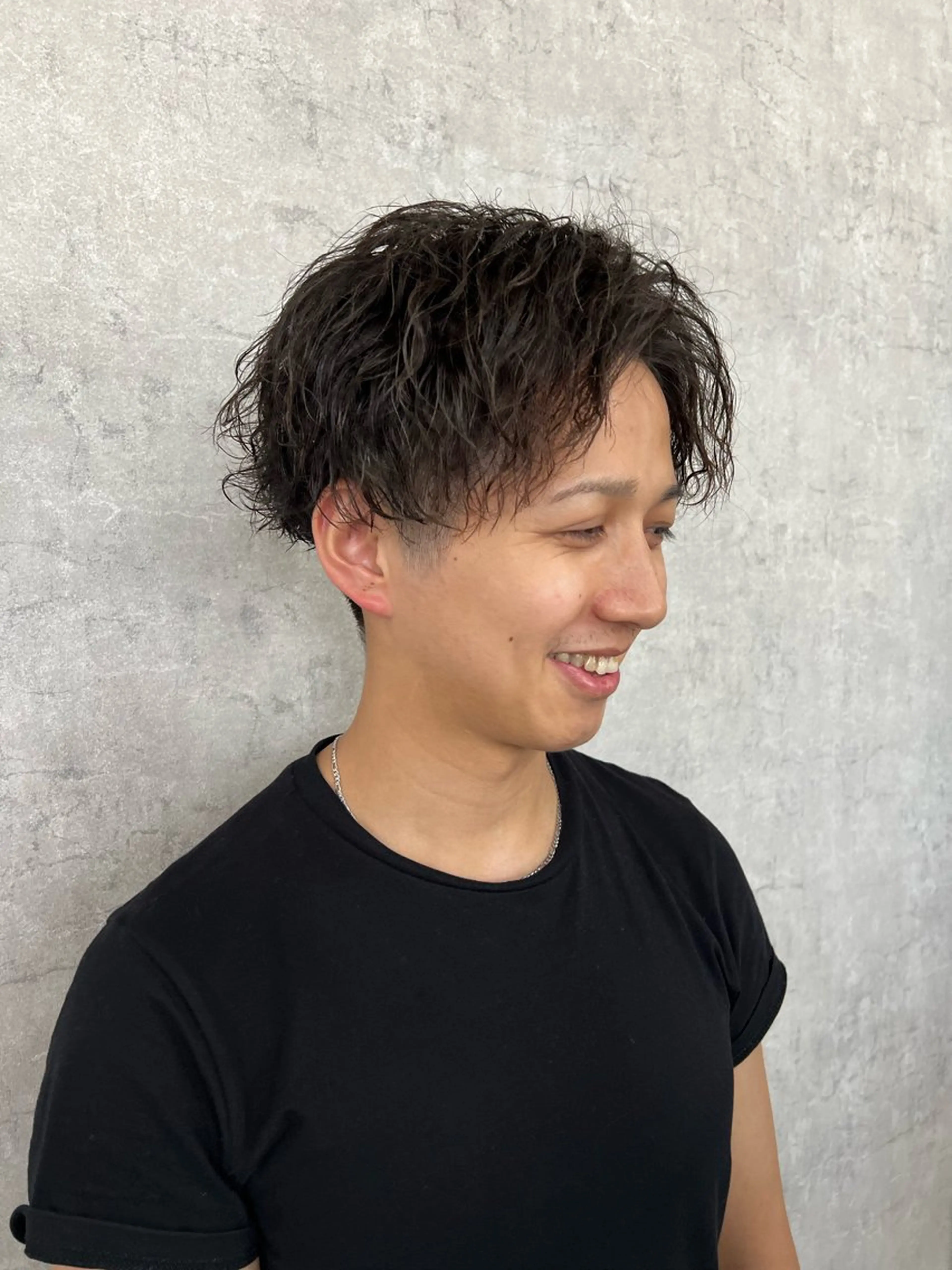 パーマ ツイストスパイラルパーマ スパイラルパーマ 福井 采未のヘアスタイル