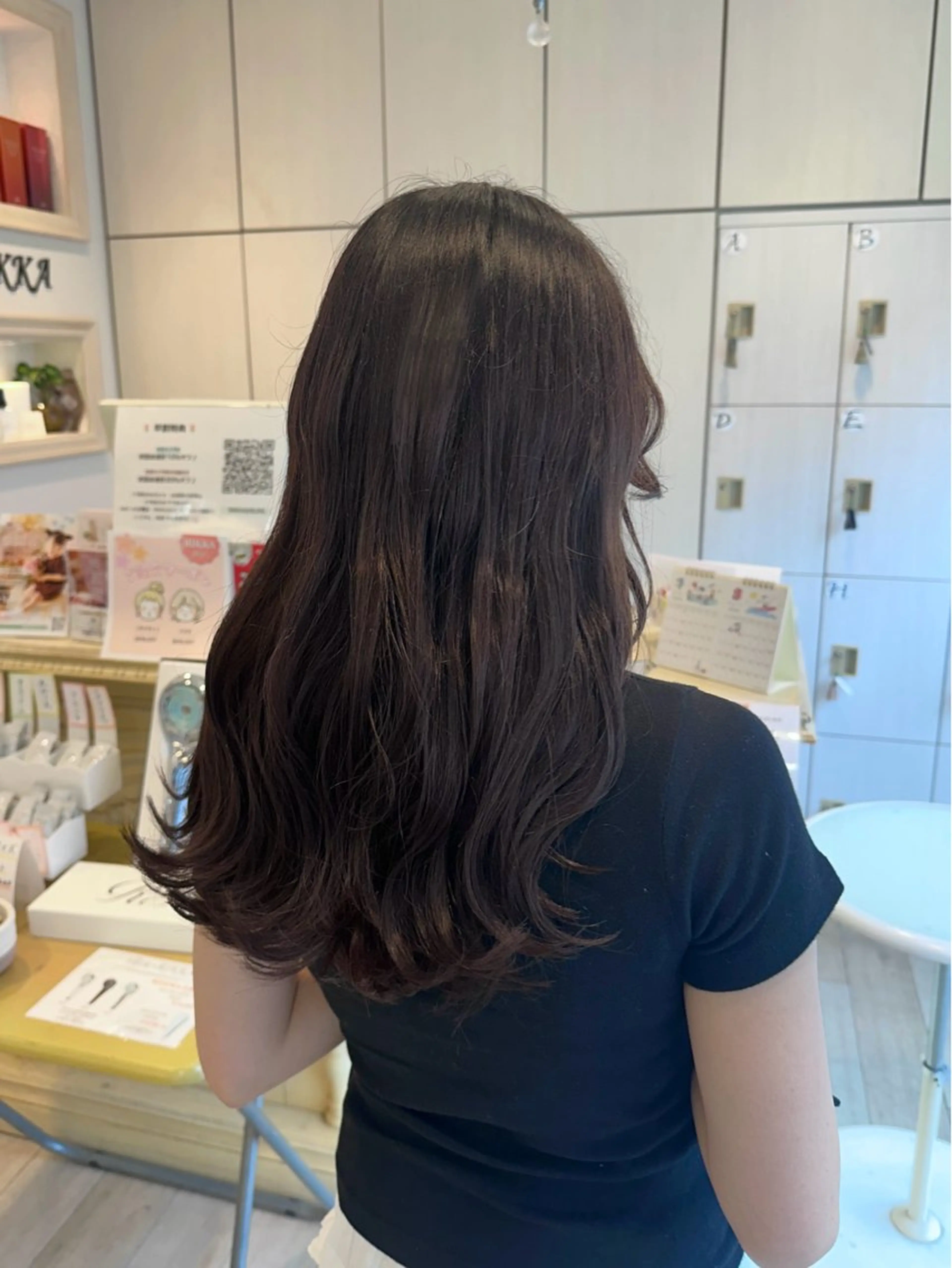 ヘアアレンジ 韓国ヘア/レイヤー 顔周りカット/ユキナのヘアスタイル