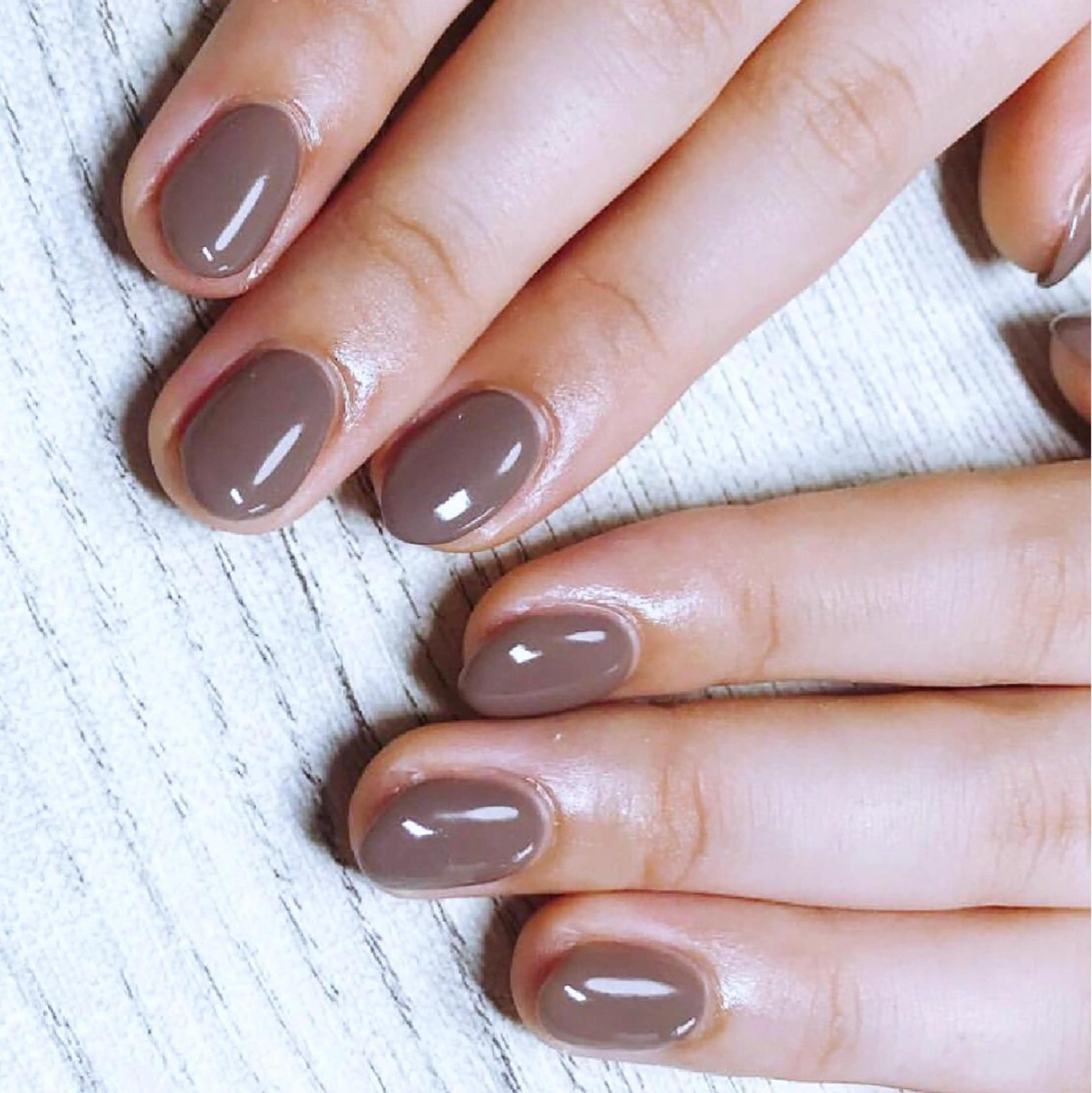 ネイル ワンカラーネイル 【カメレオン】 上村 祥子のその他イメージ