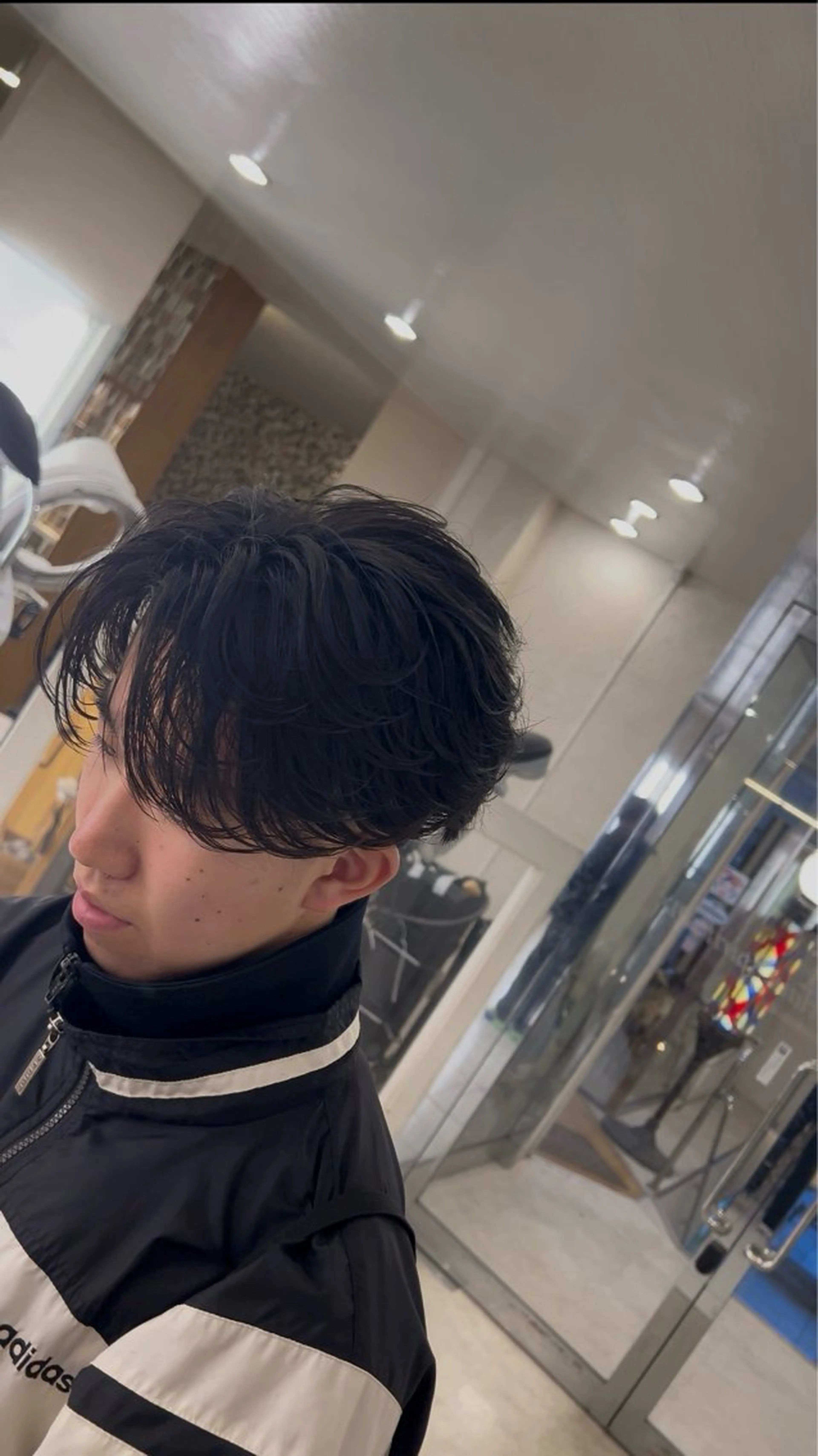 メンズ カット 郡山駅前メンズ特化 岩﨑大翼のヘアスタイル