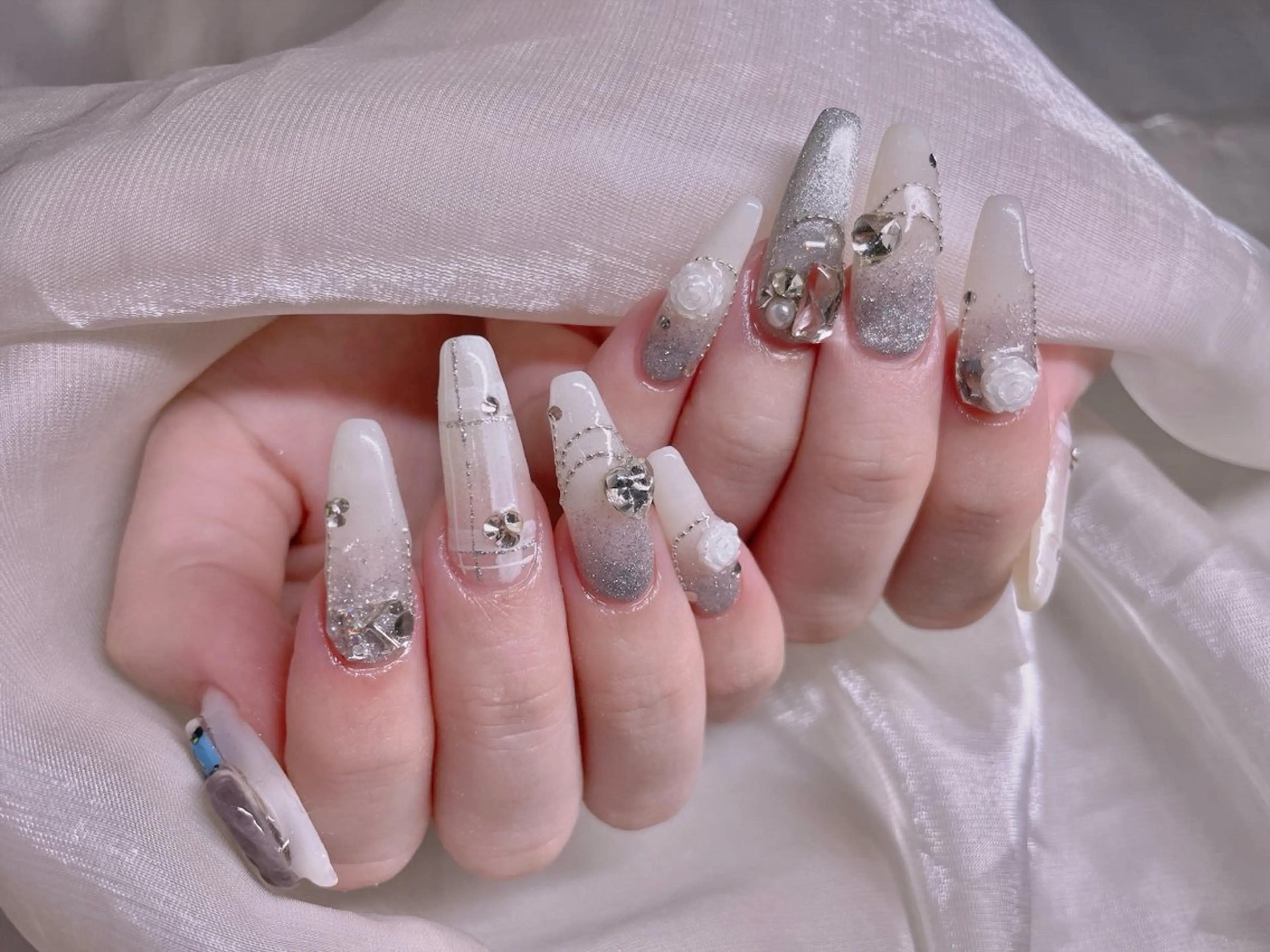 ネイル 長さだし専門店 M2　rikaのネイルデザイン