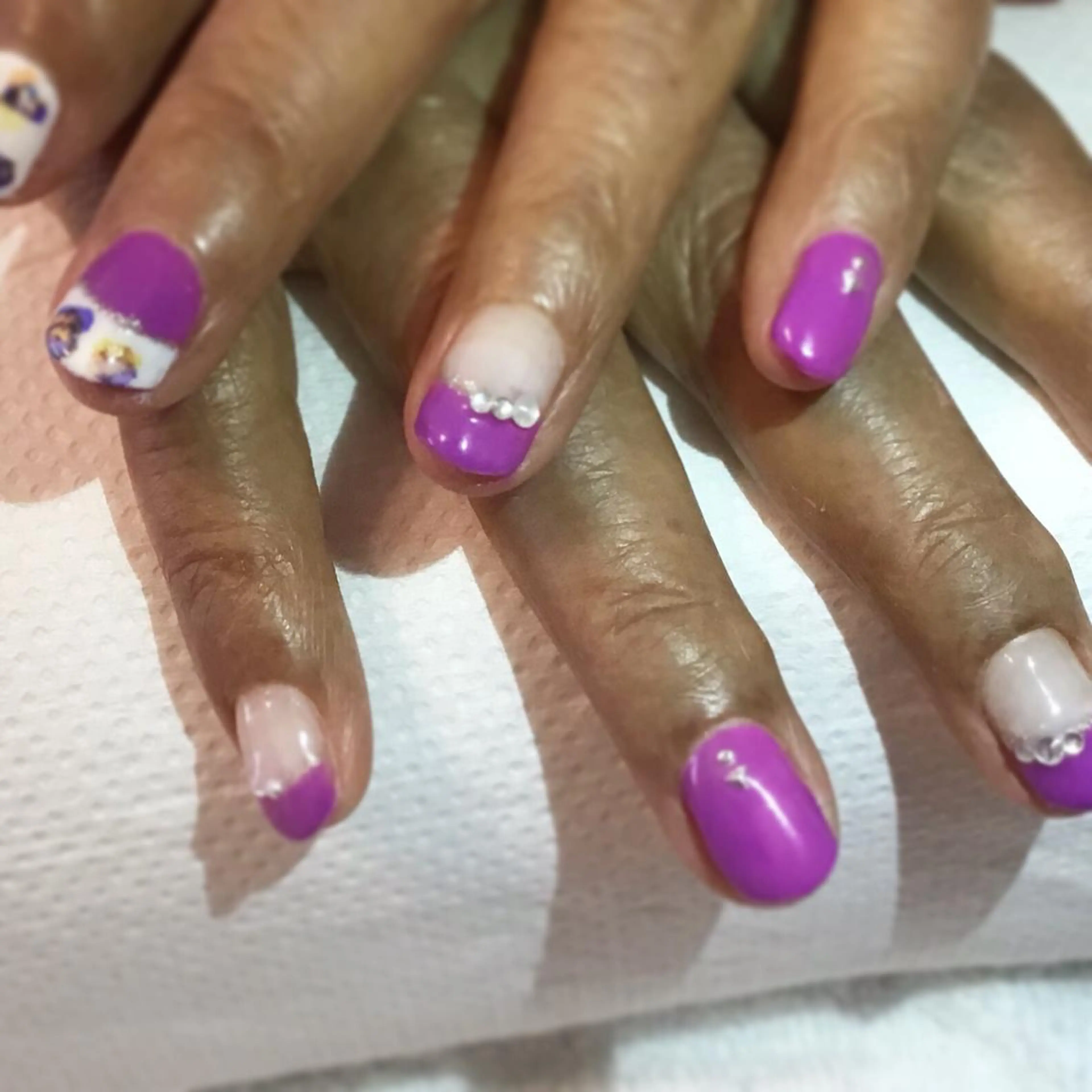 ネイル ピンク gui amichantoco所属・gui amichanのネイルデザイン