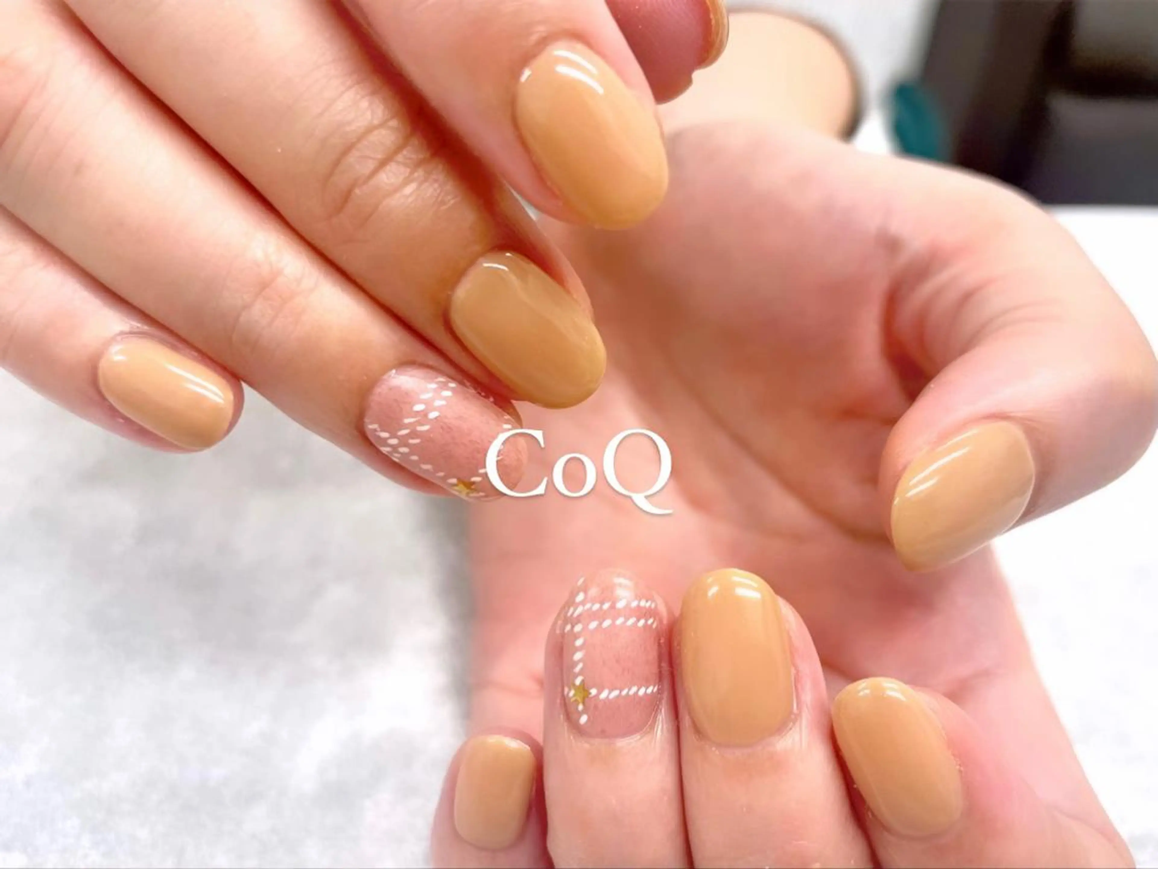 ネイル ワンカラーネイル ハンドネイル nail salon Aymのネイルデザイン